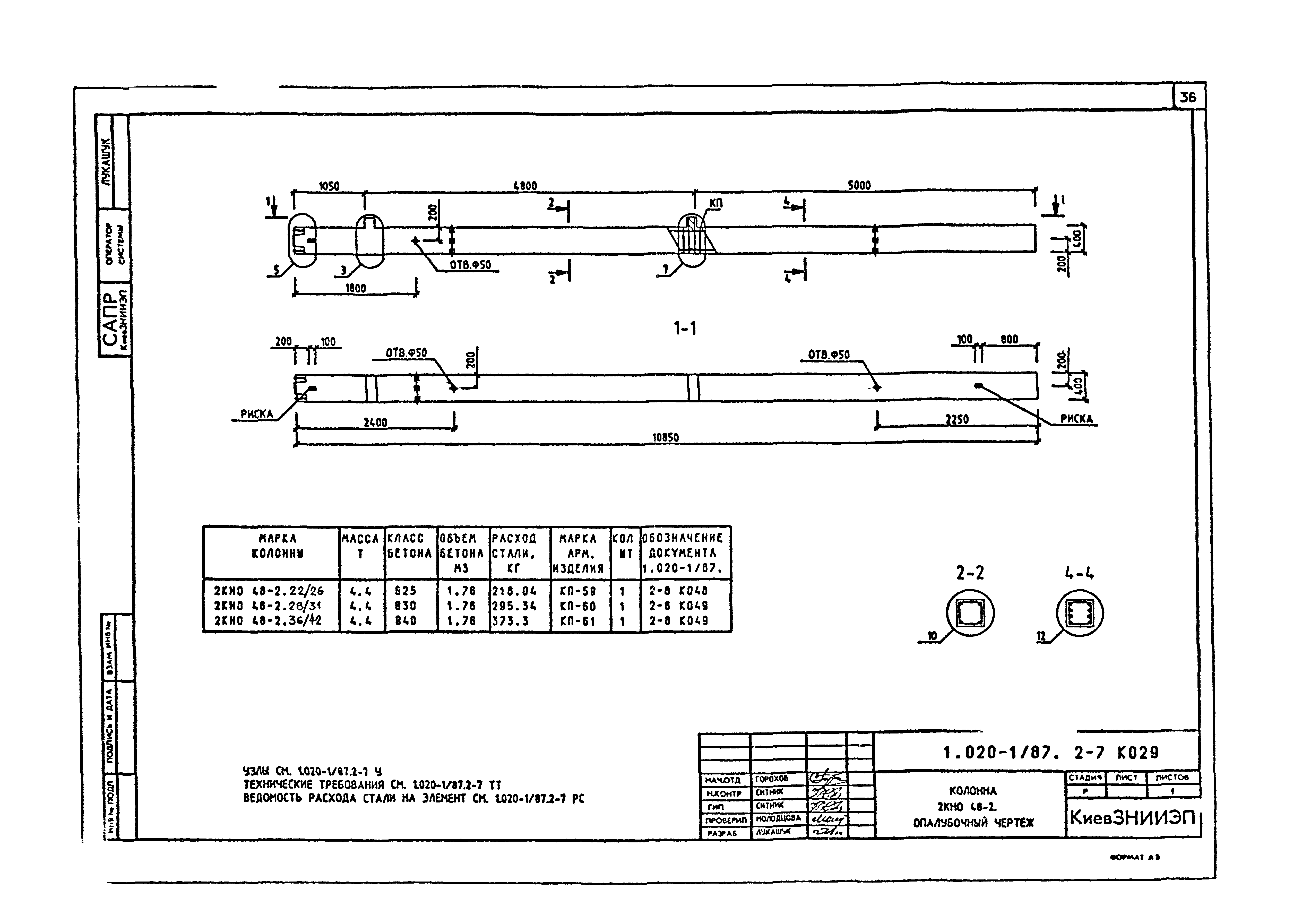 Серия 1.020-1/87