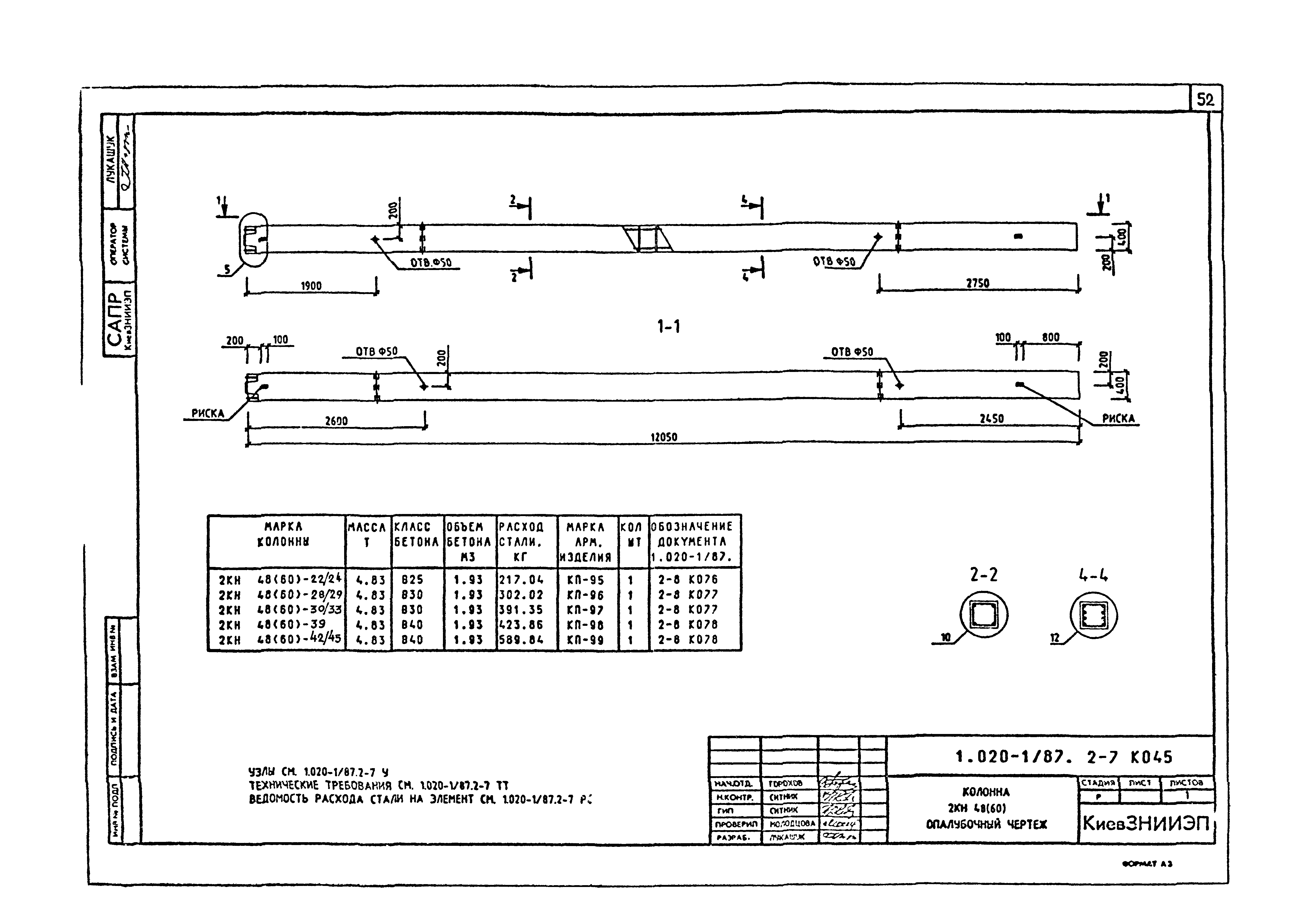 Серия 1.020-1/87