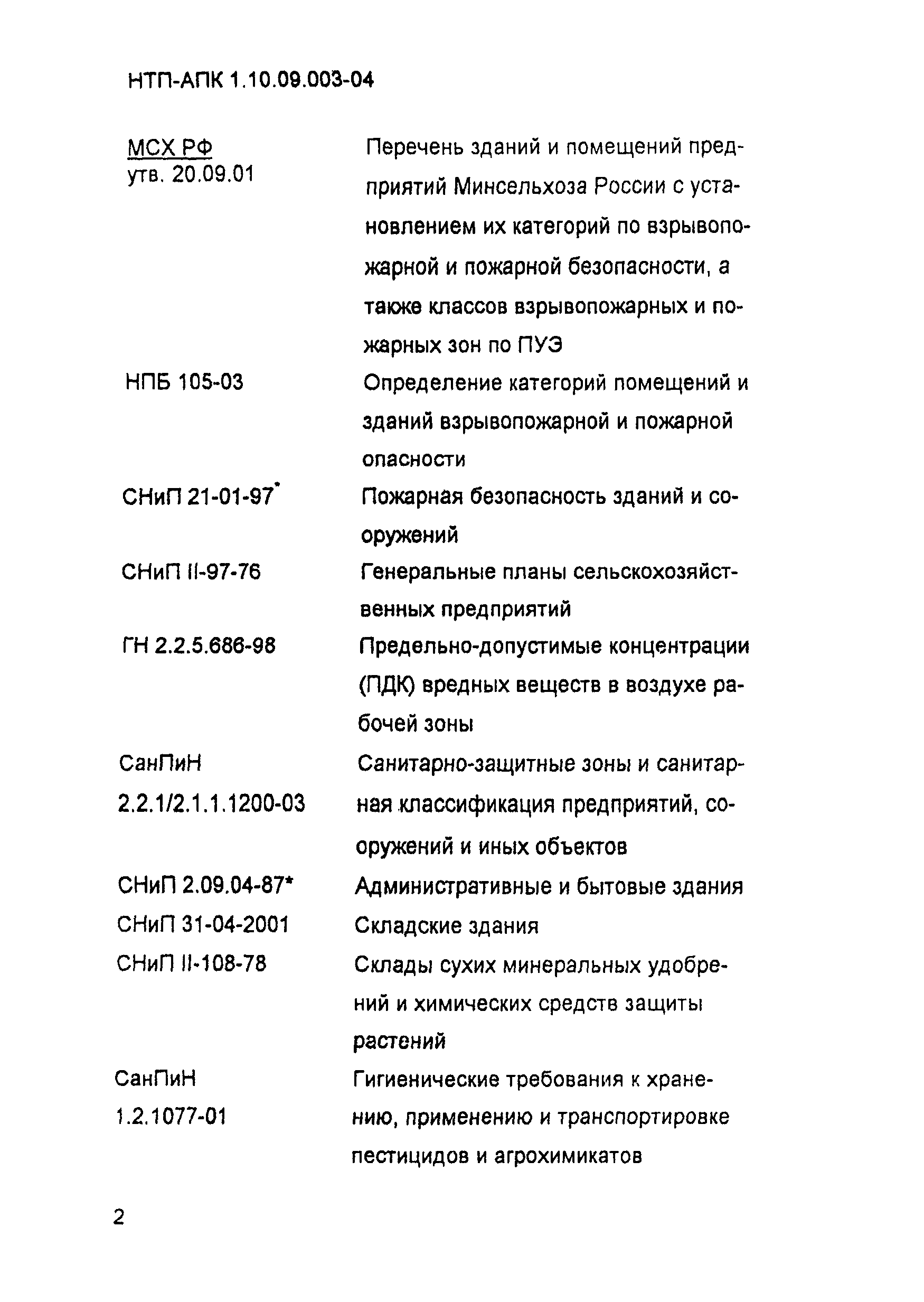 НТП-АПК 1.10.09.003-04