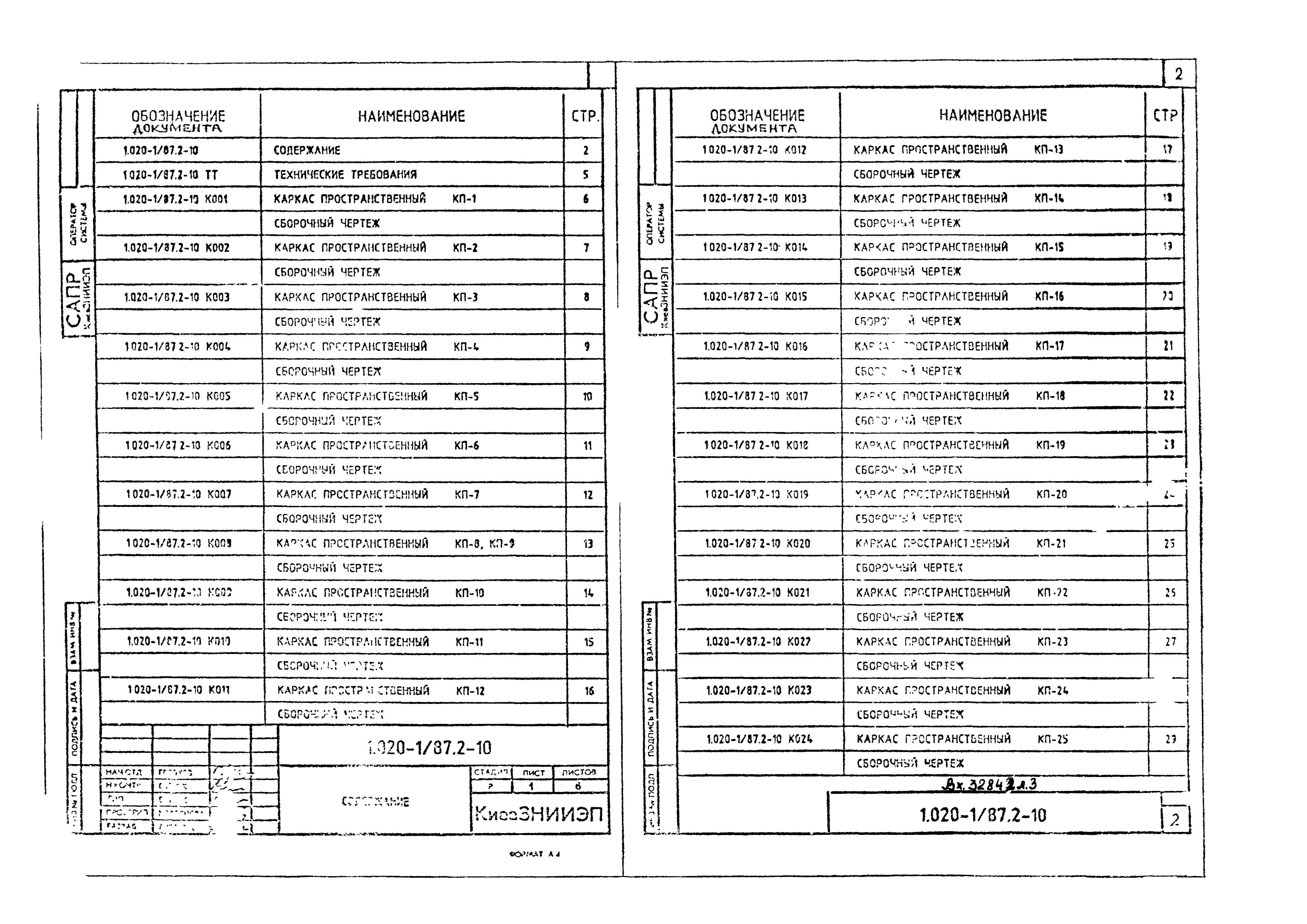 Серия 1.020-1/87