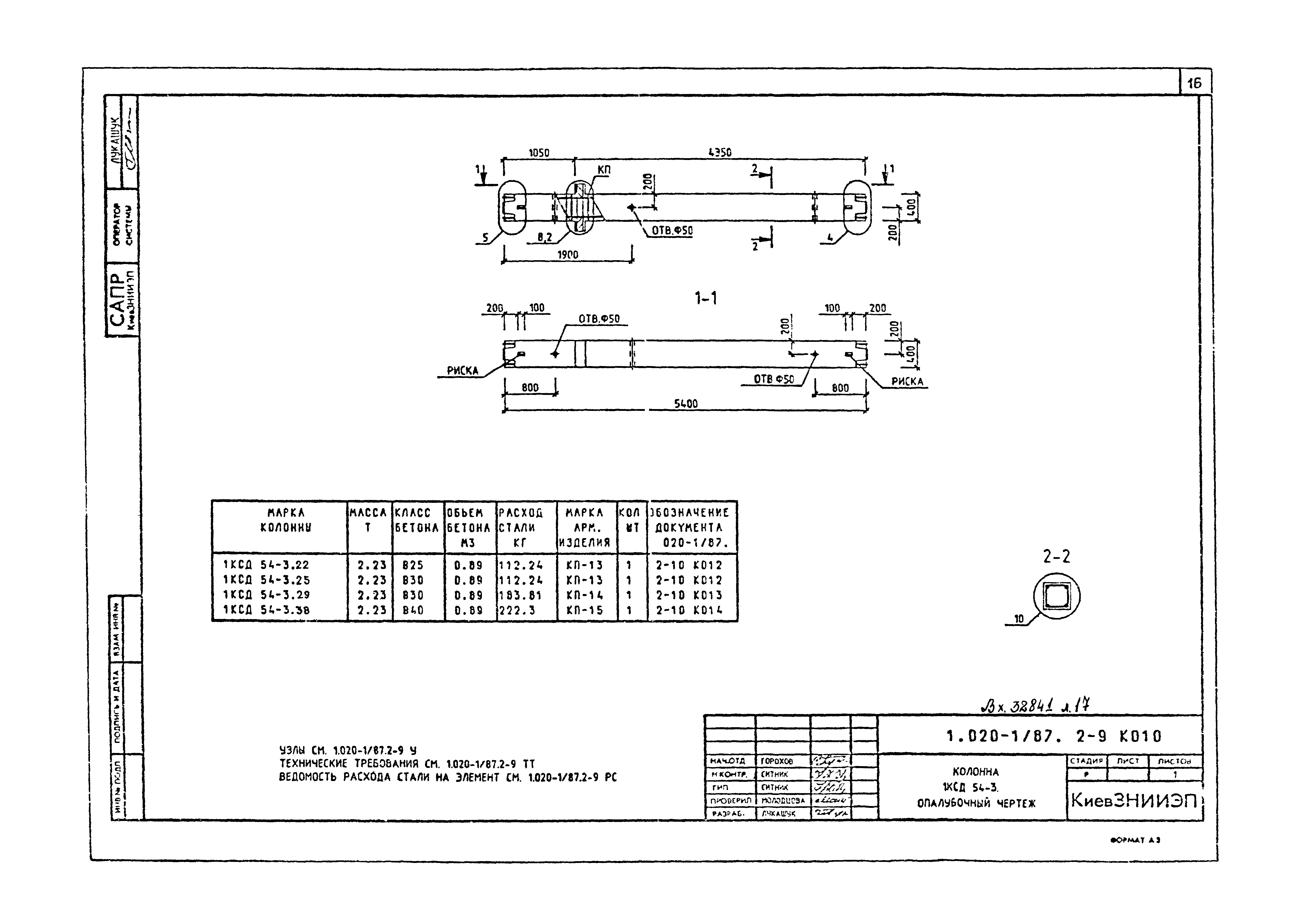 Серия 1.020-1/87