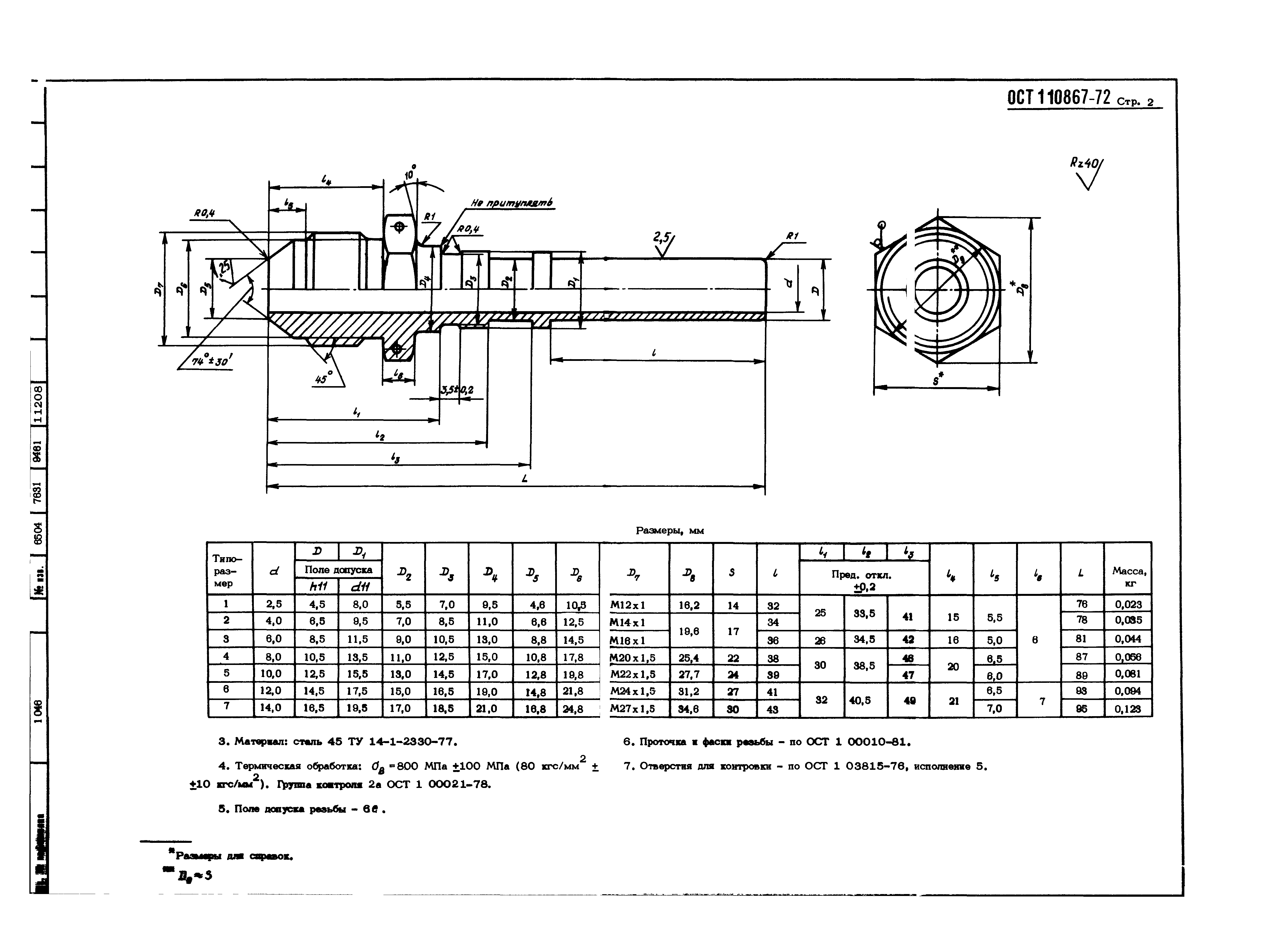 ОСТ 1 10867-72