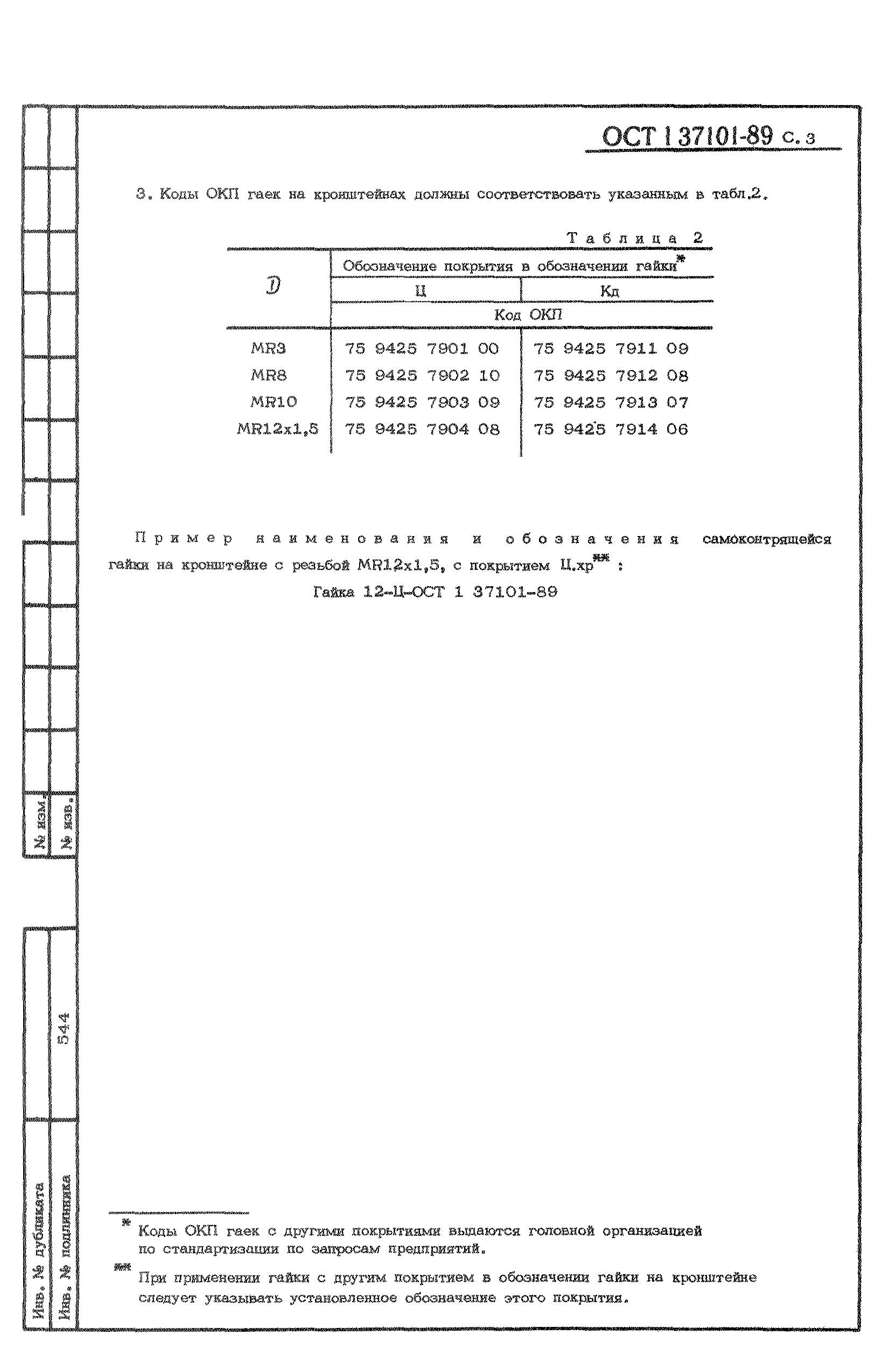 ОСТ 1 37101-89