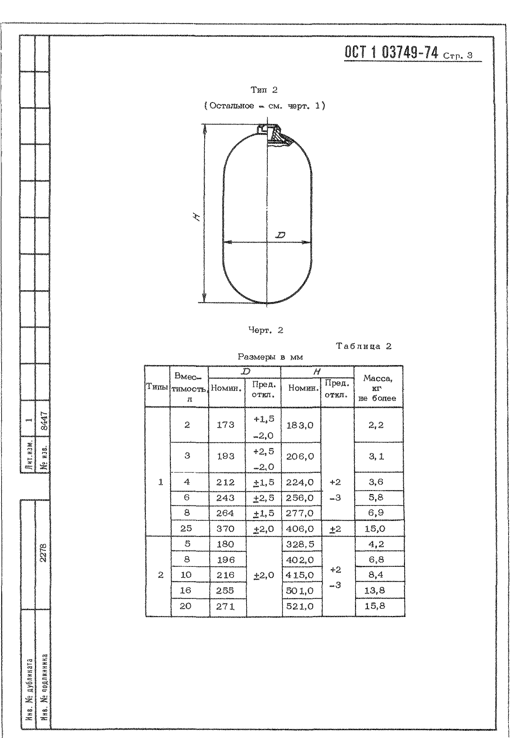 ОСТ 1 03749-74