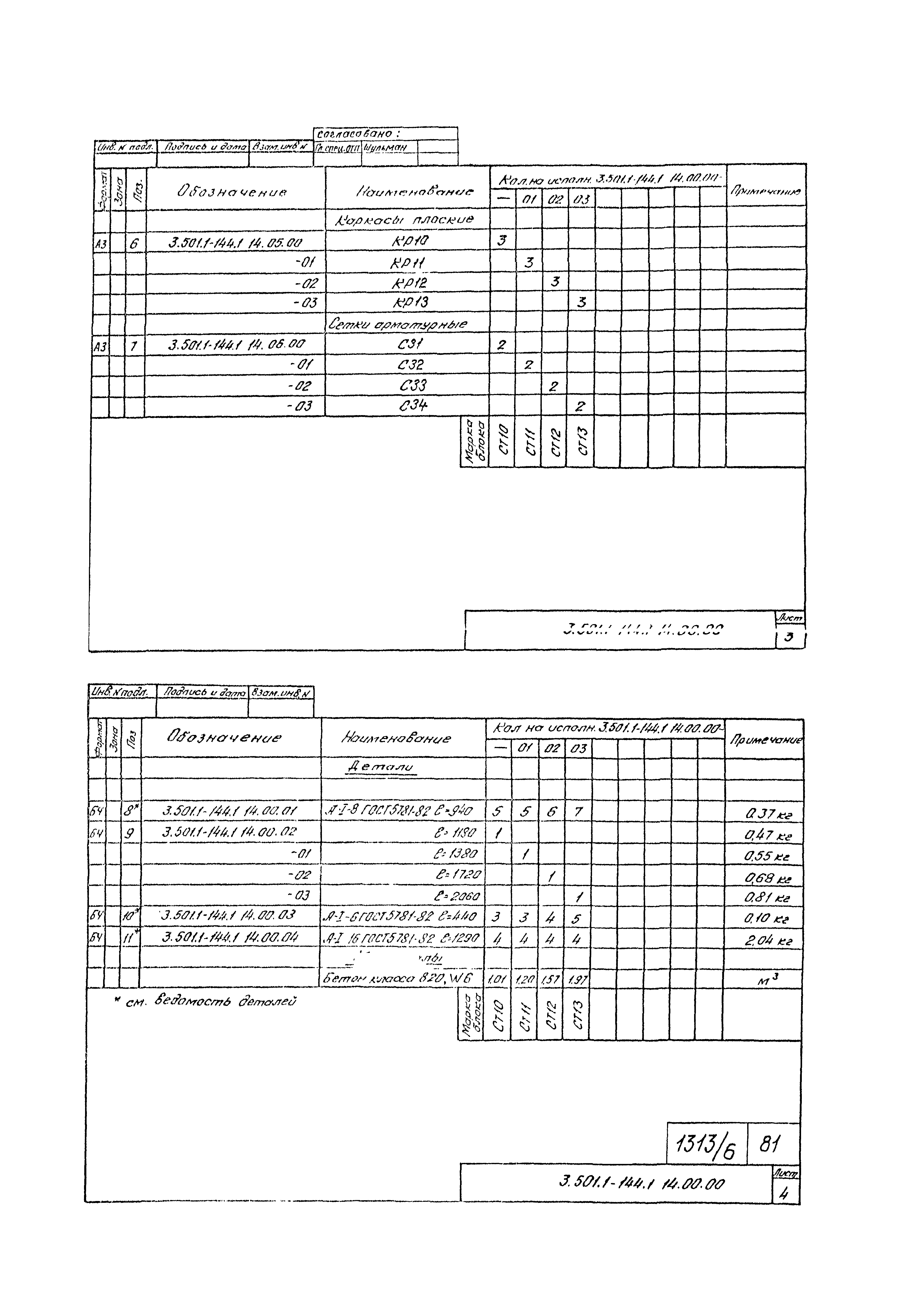 Дэк 501 чертеж