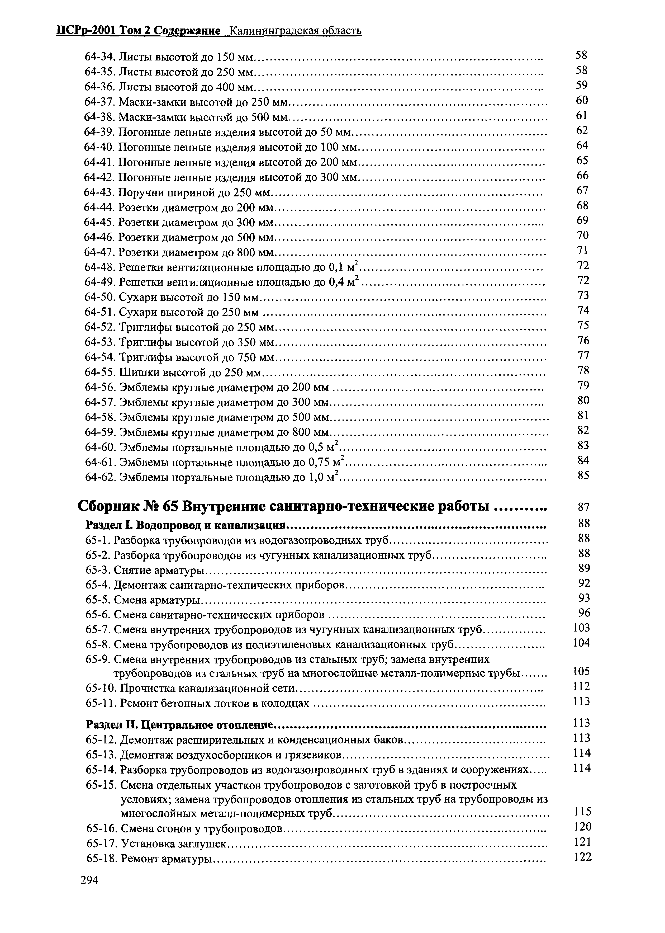 ПСРр Калининградской области ПСРр-2001