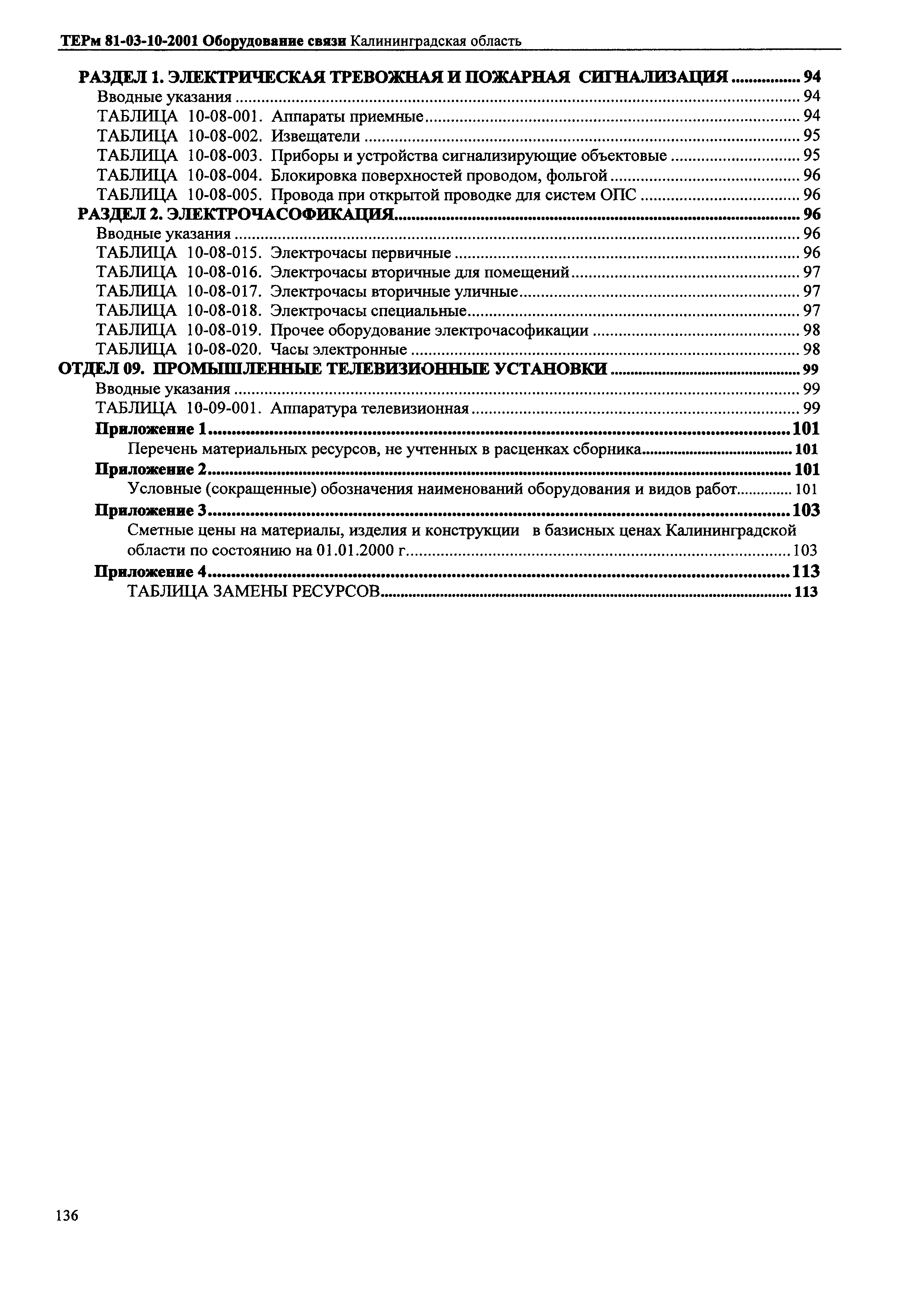 ТЕРм Калининградская область 2001-10