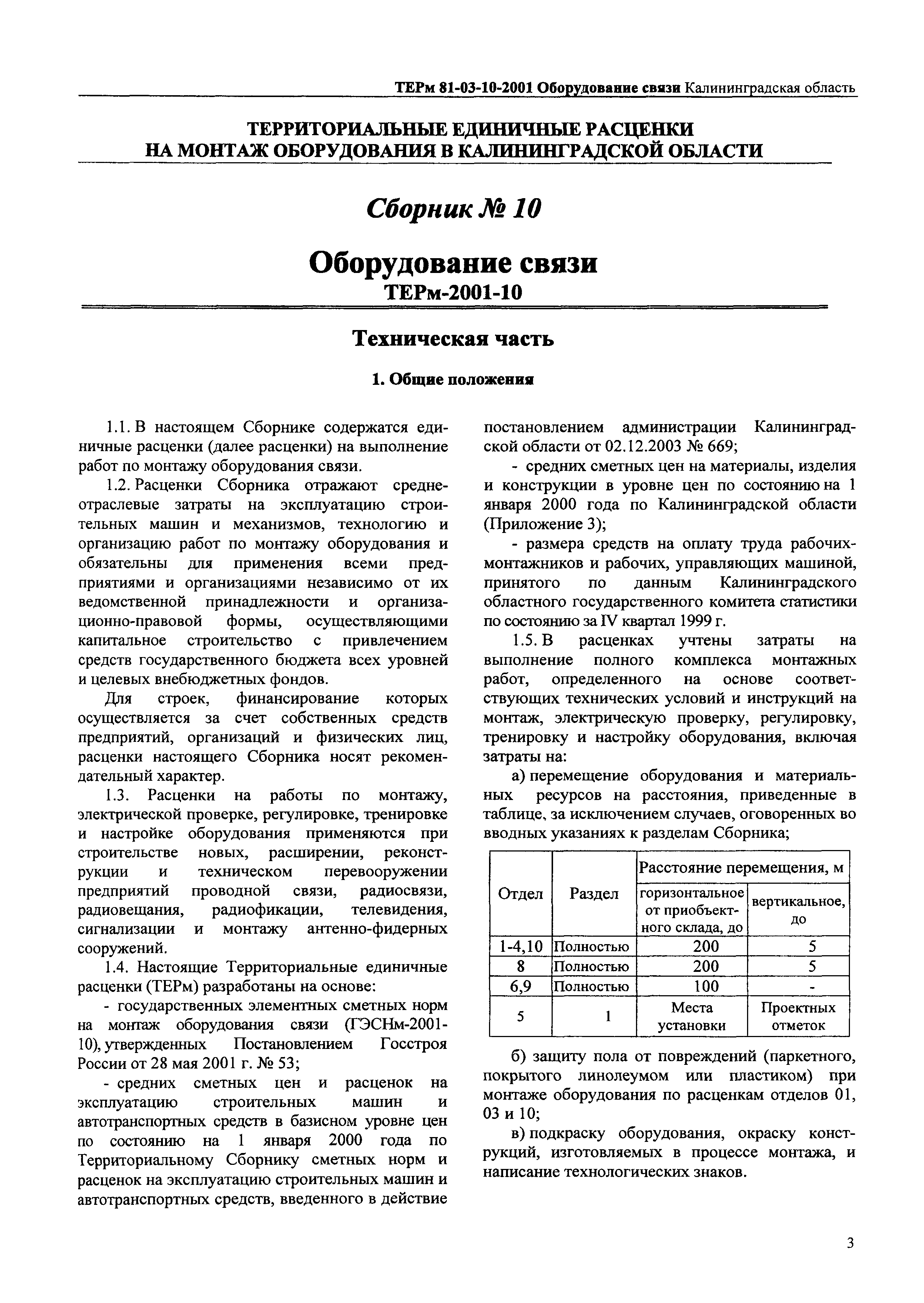 ТЕРм Калининградская область 2001-10