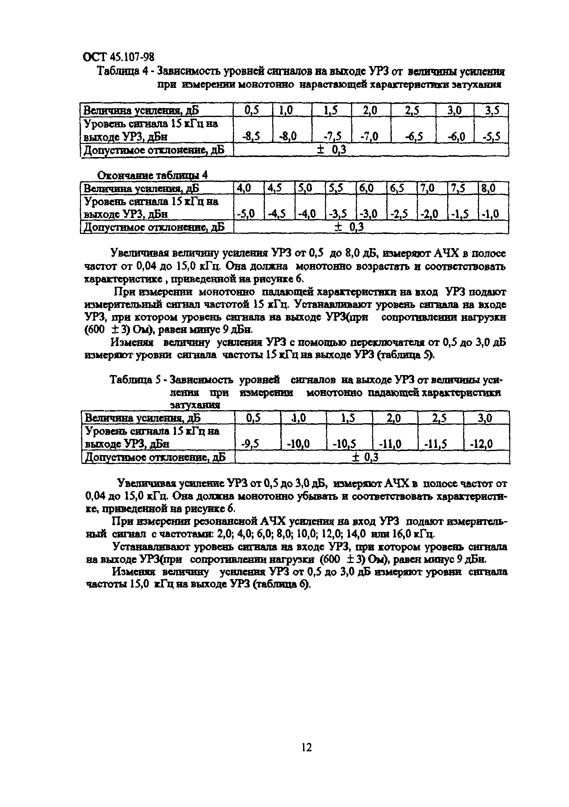 ОСТ 45.107-98