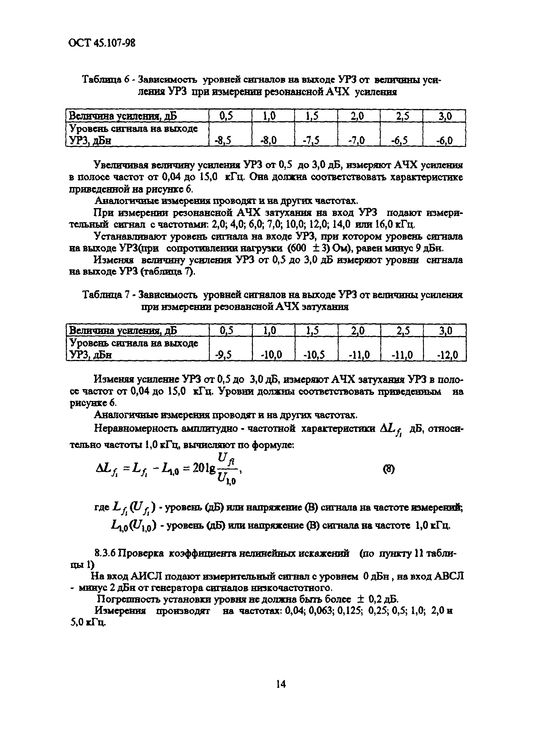 ОСТ 45.107-98