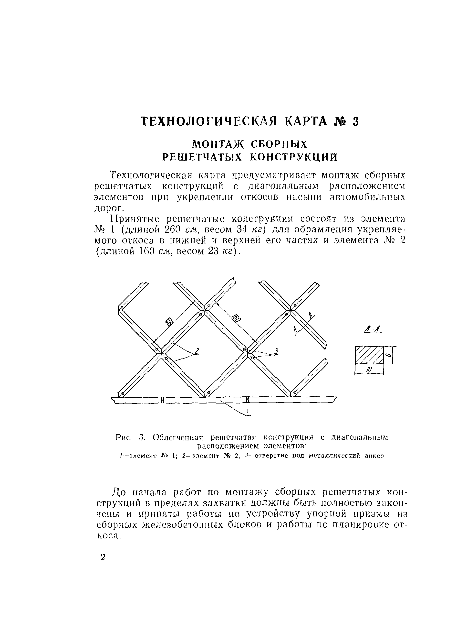 Технологическая карта 3