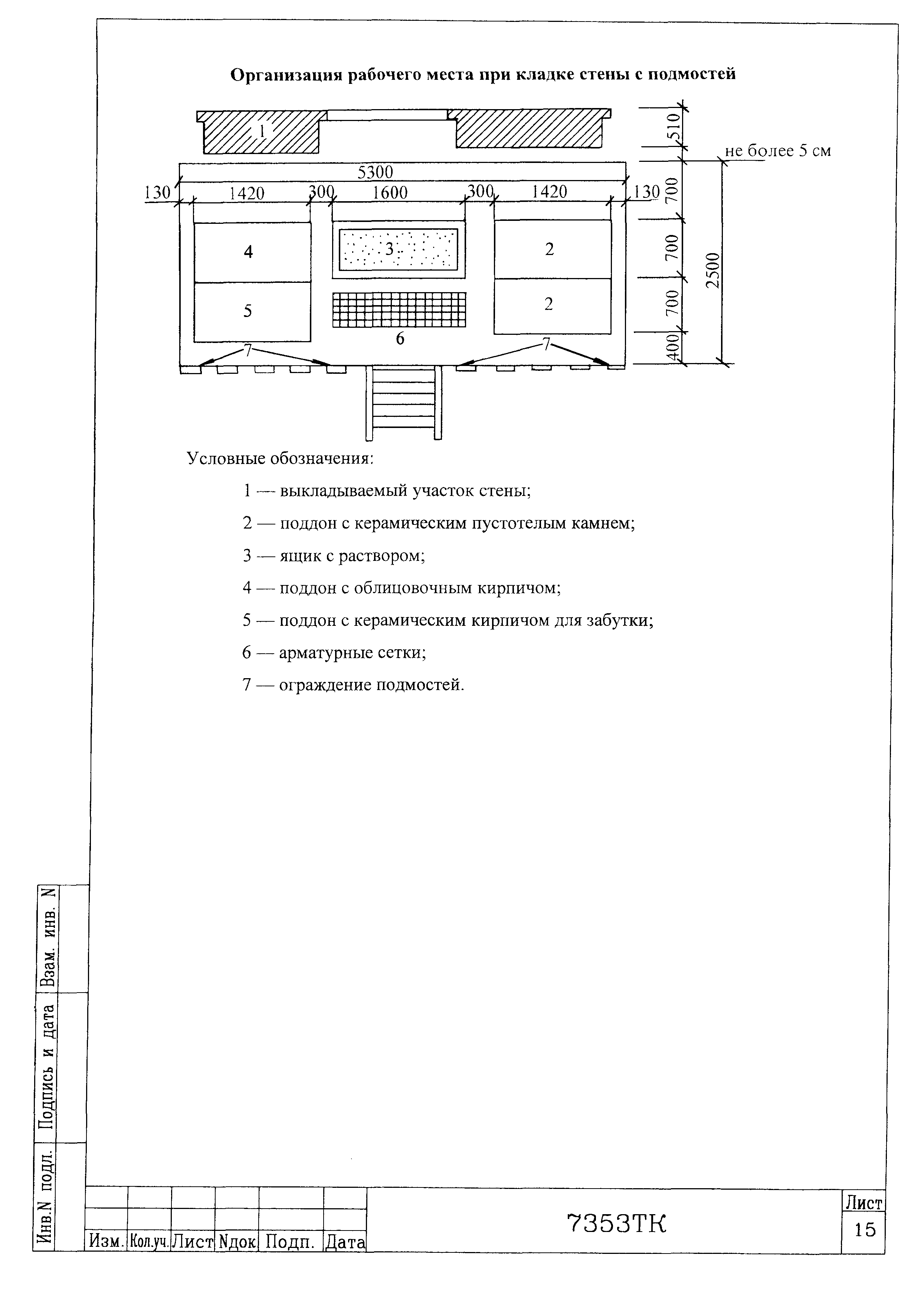 Технологическая карта 7353 ТК