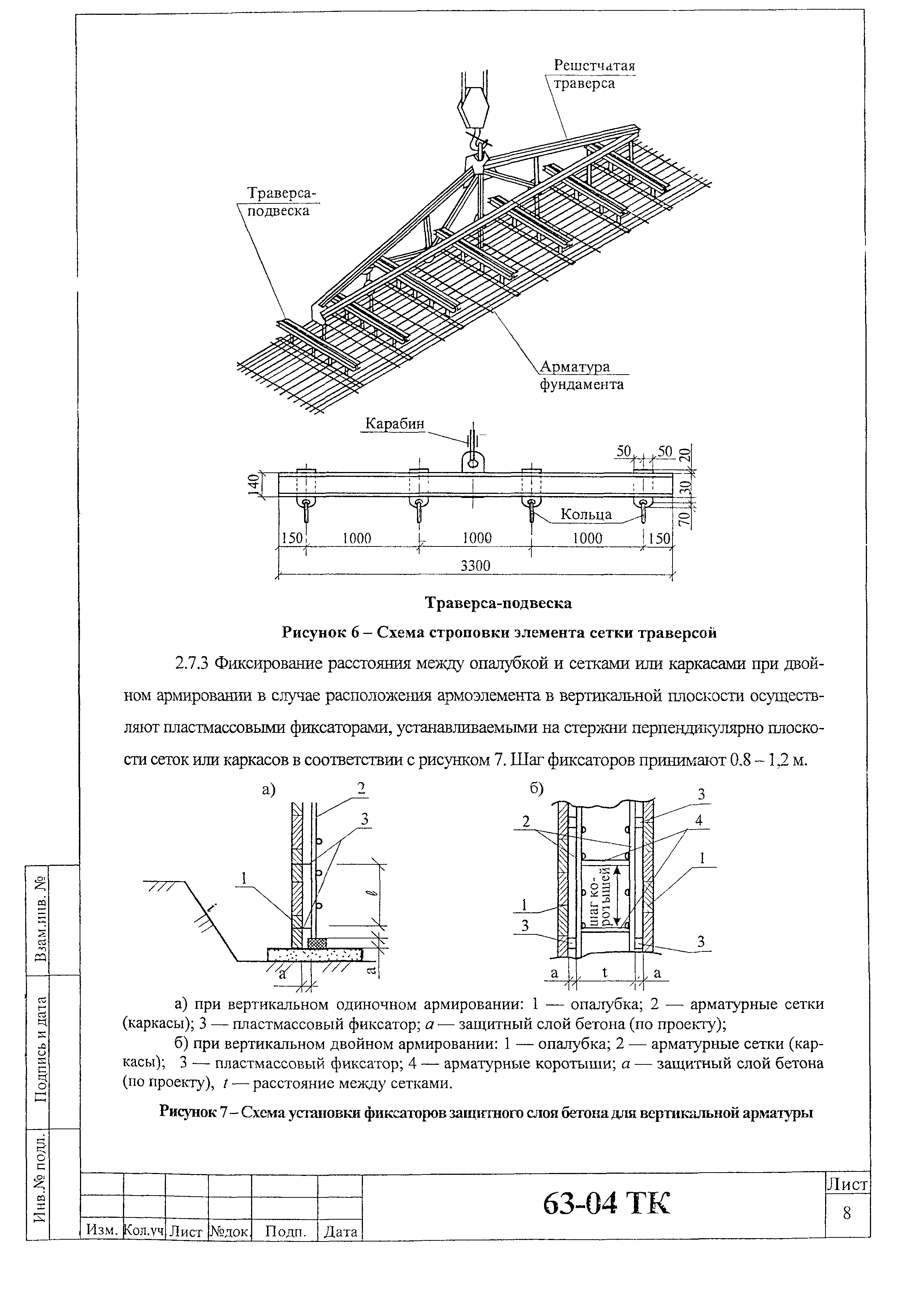 Технологическая карта 63-04 ТК