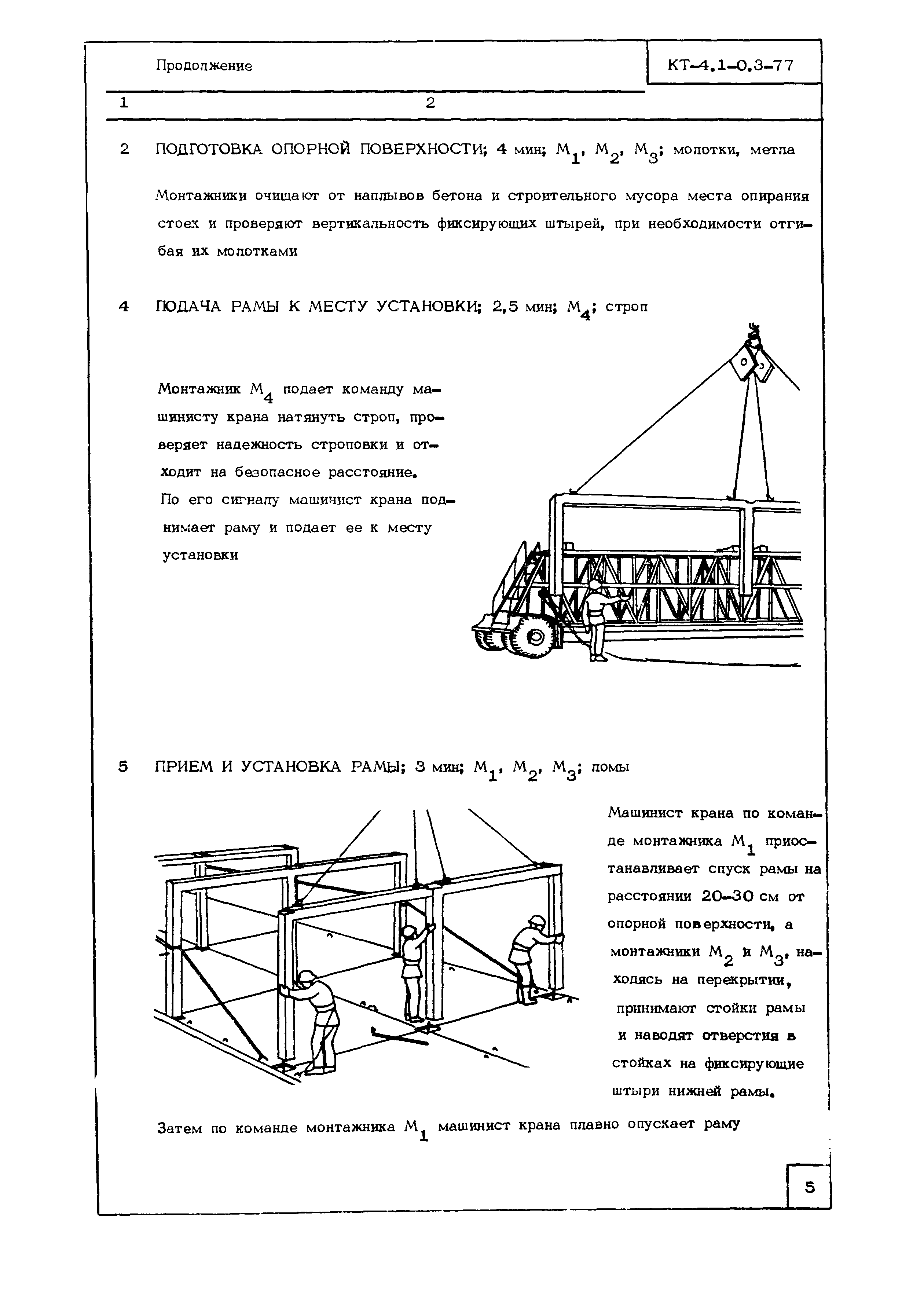 Технологическая карта КТ-4.1-0.3-77