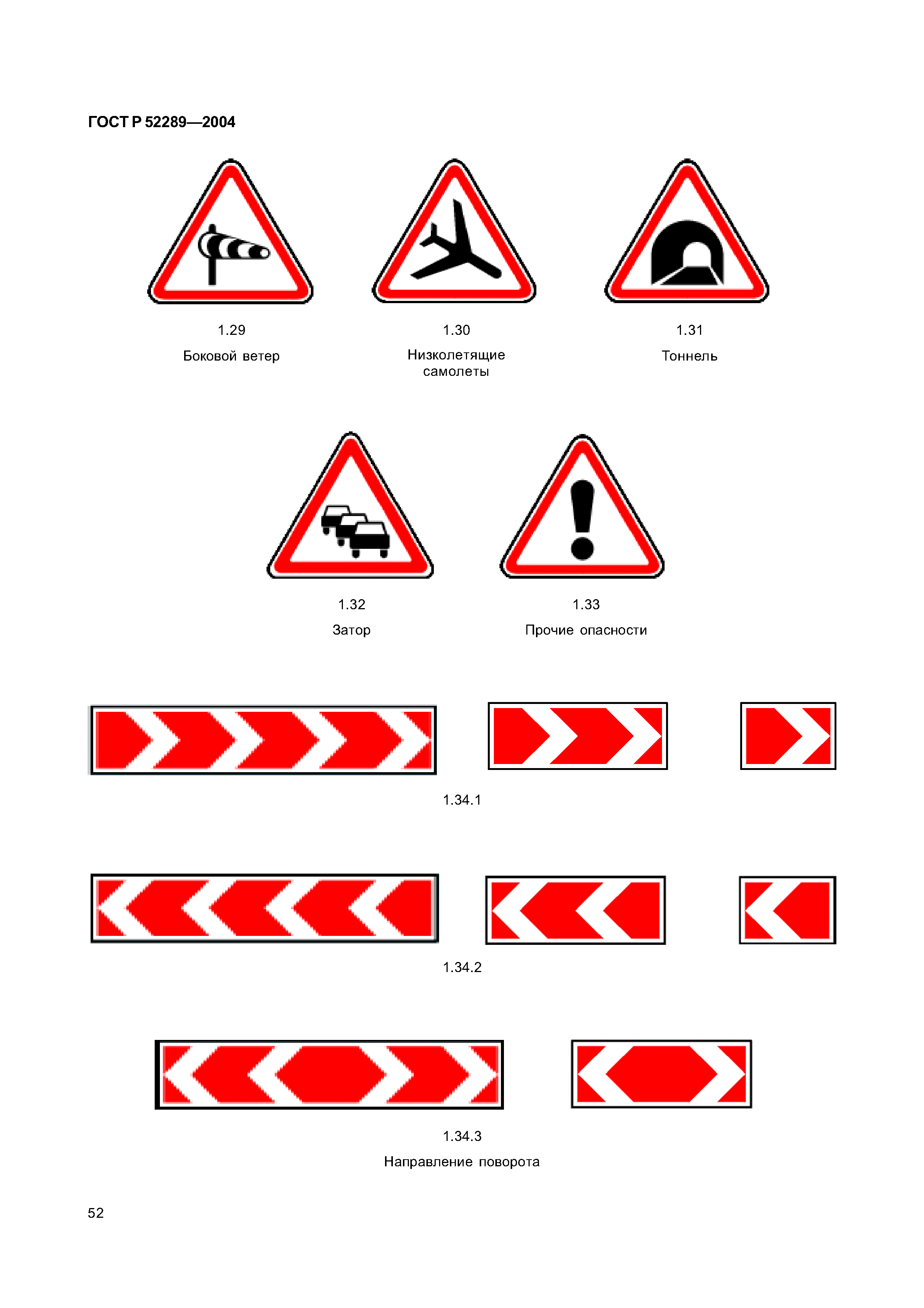 Прилегающие знаки дорожные