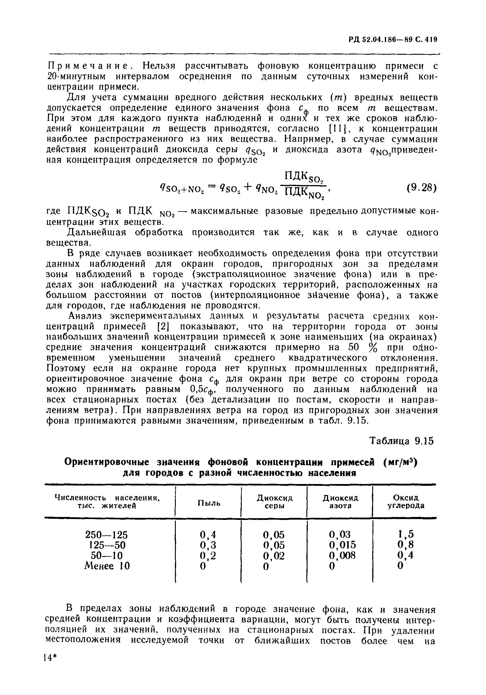 РД 52.04.186-89