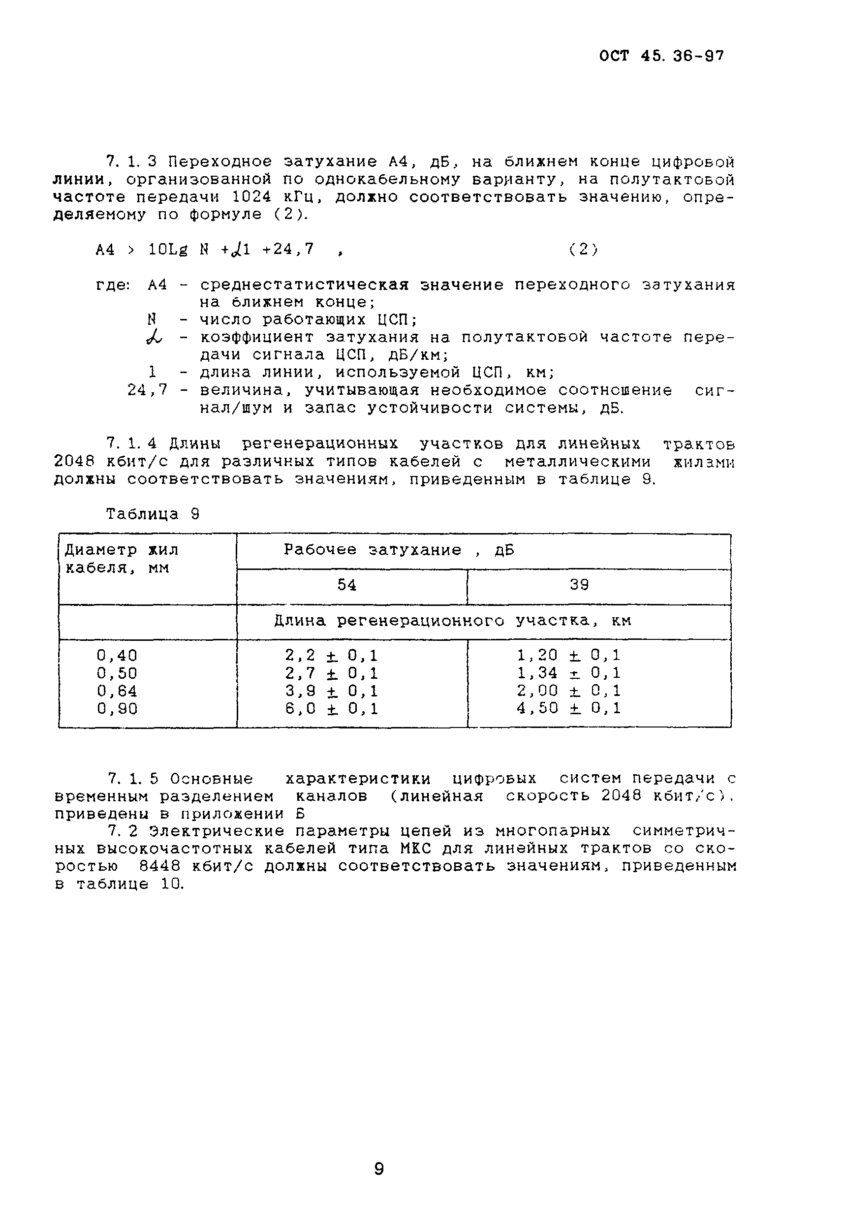 ОСТ 45.36-97