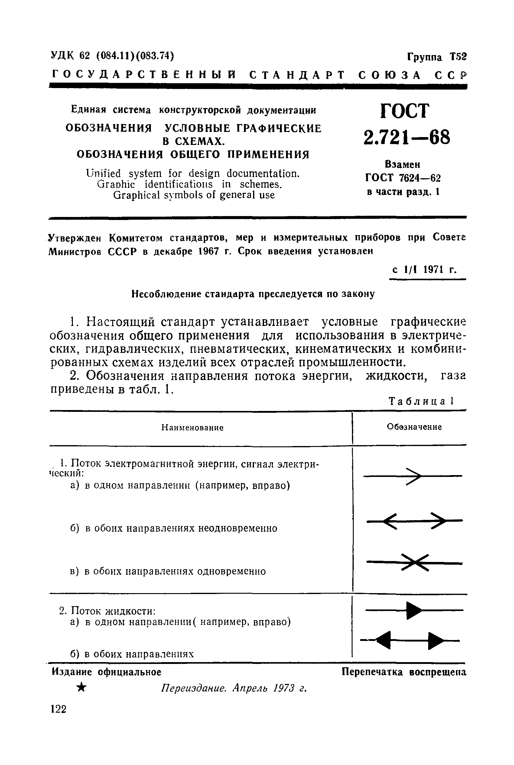 ГОСТ 2.721-68