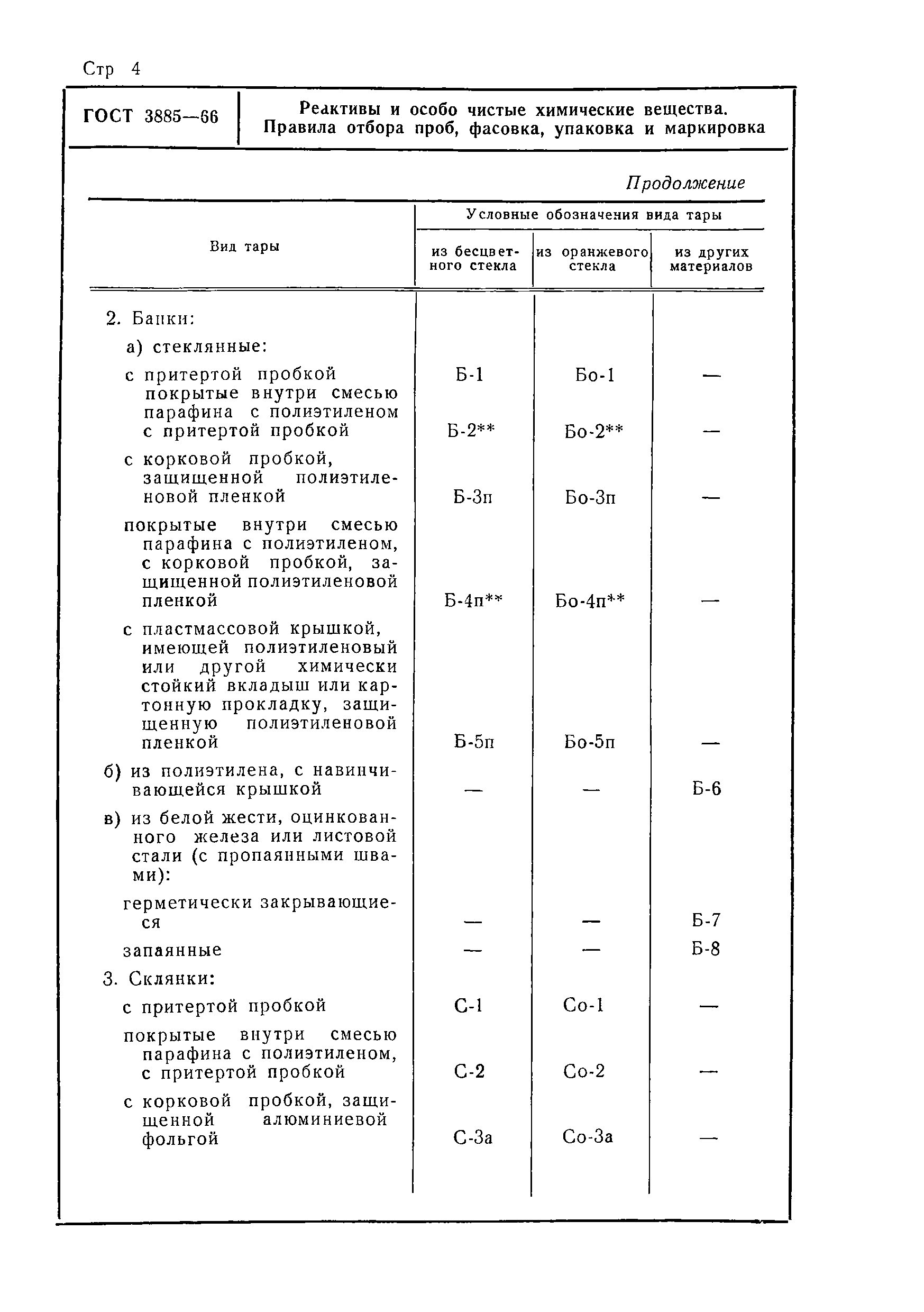 ГОСТ 3885-66