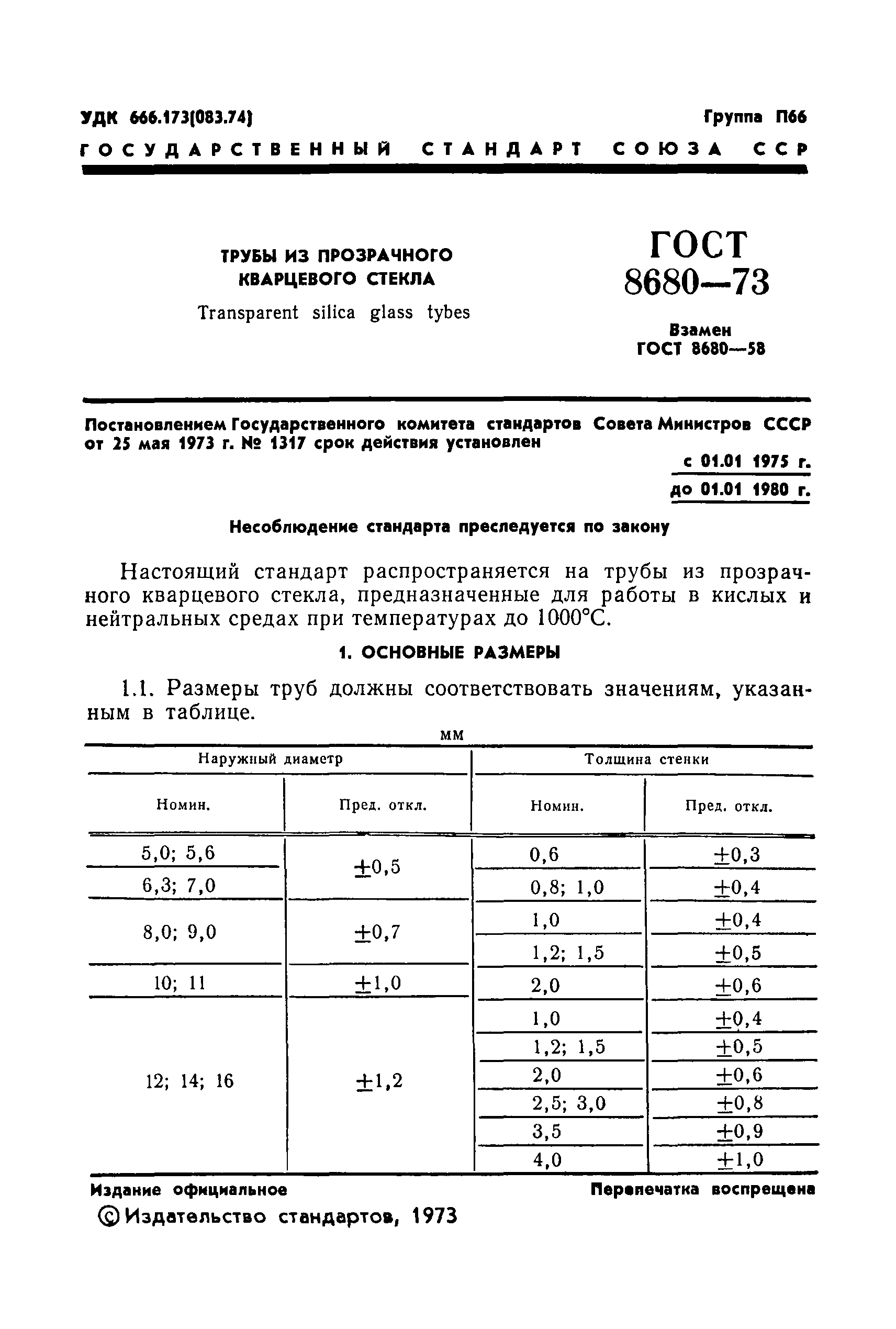 ГОСТ 8680-73