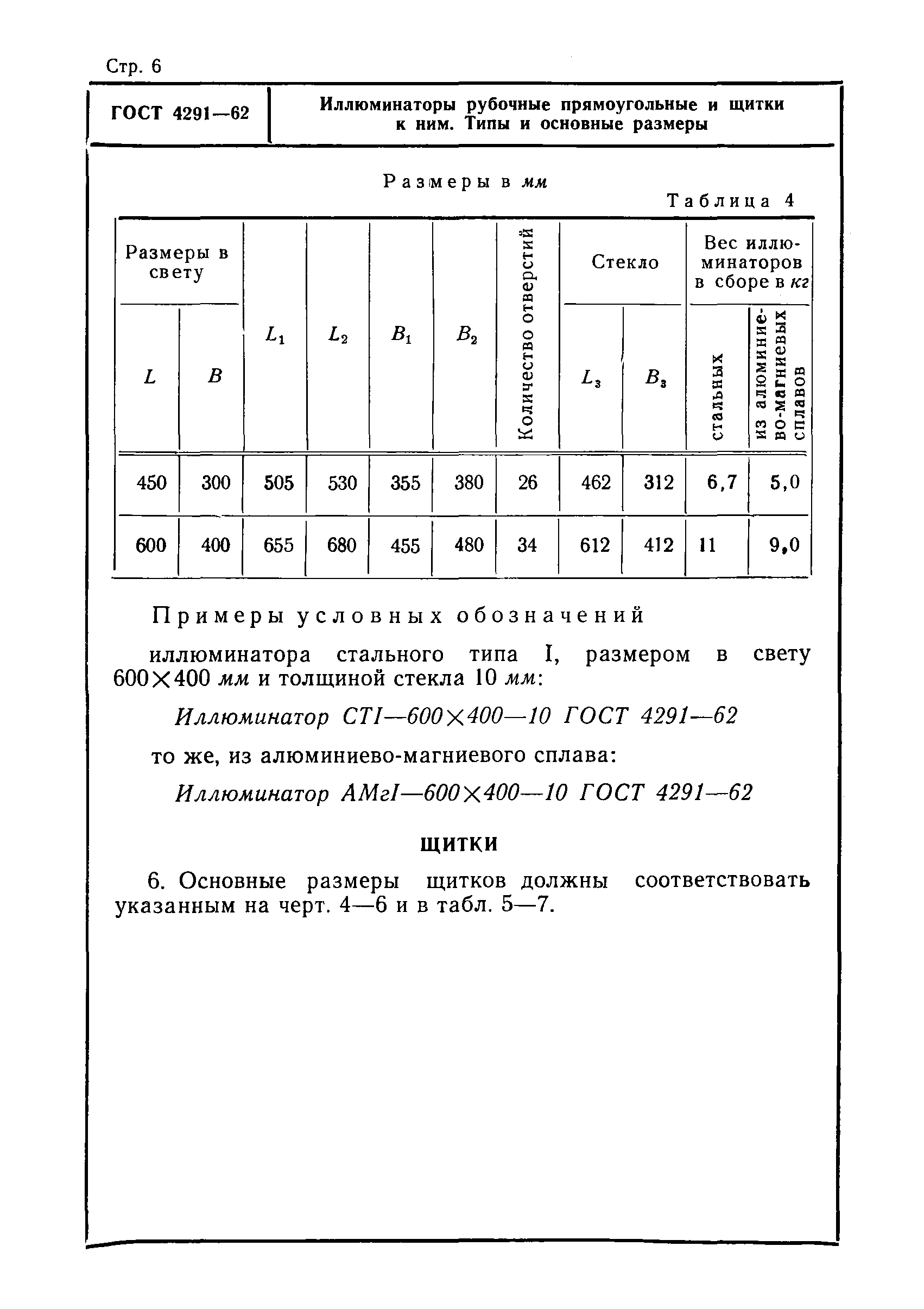 ГОСТ 4291-62