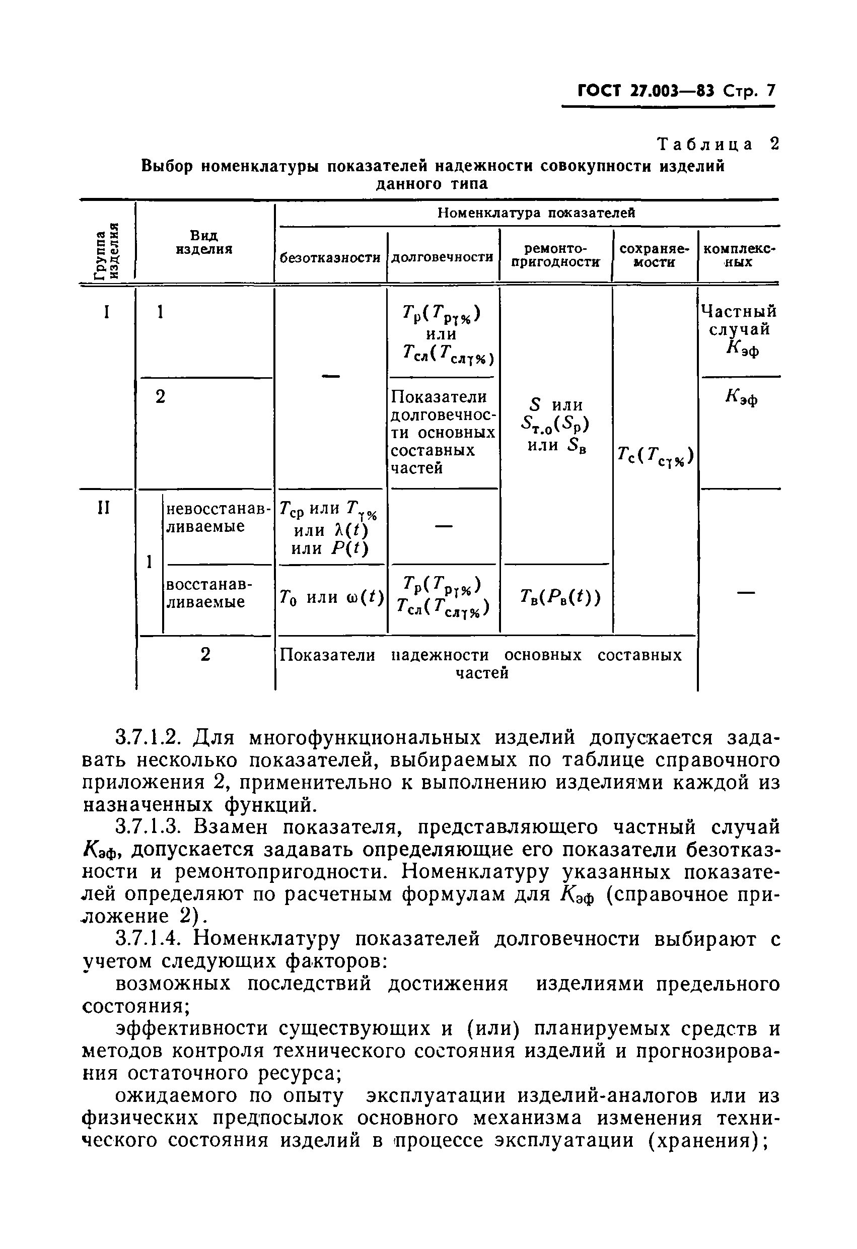 ГОСТ 27.003-83