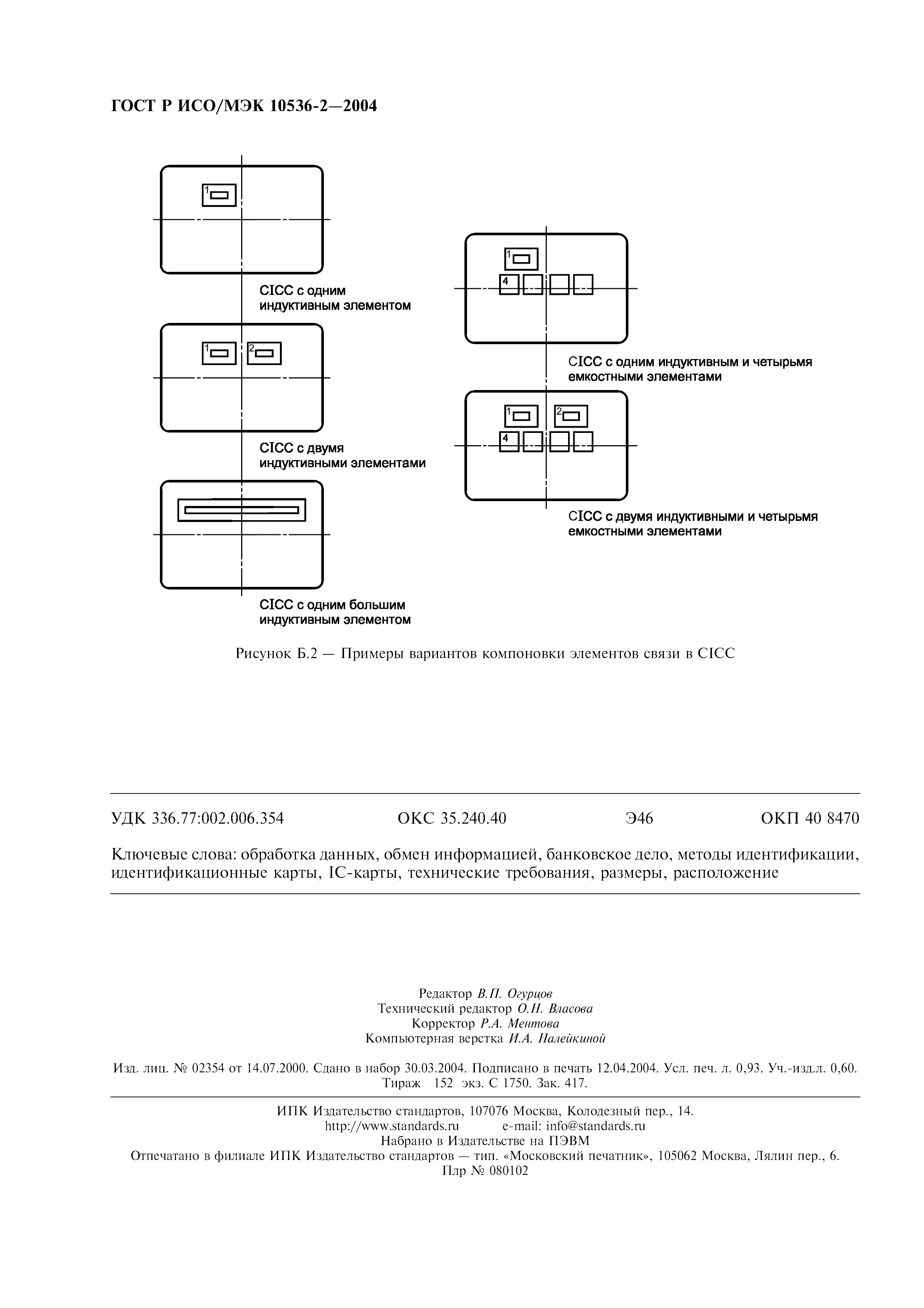 ГОСТ Р ИСО/МЭК 10536-2-2004