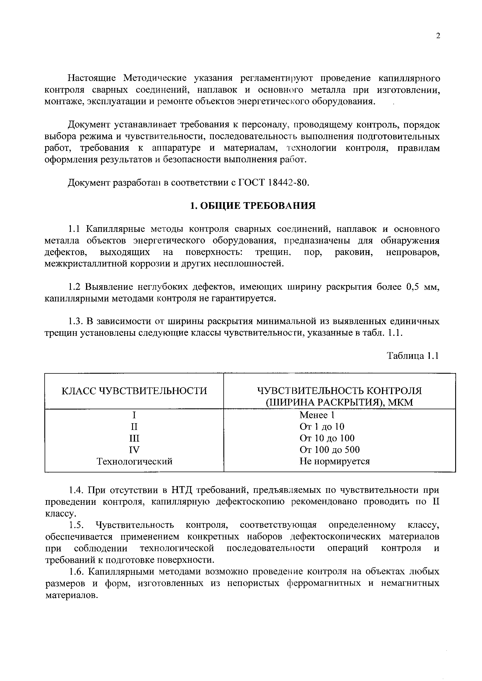 Скачать РД 153-34.1-17.461-00 Методические указания по капиллярному  контролю сварных соединений, наплавок и основного металла при изготовлении,  монтаже, эксплуатации и ремонте объектов энергетического оборудования