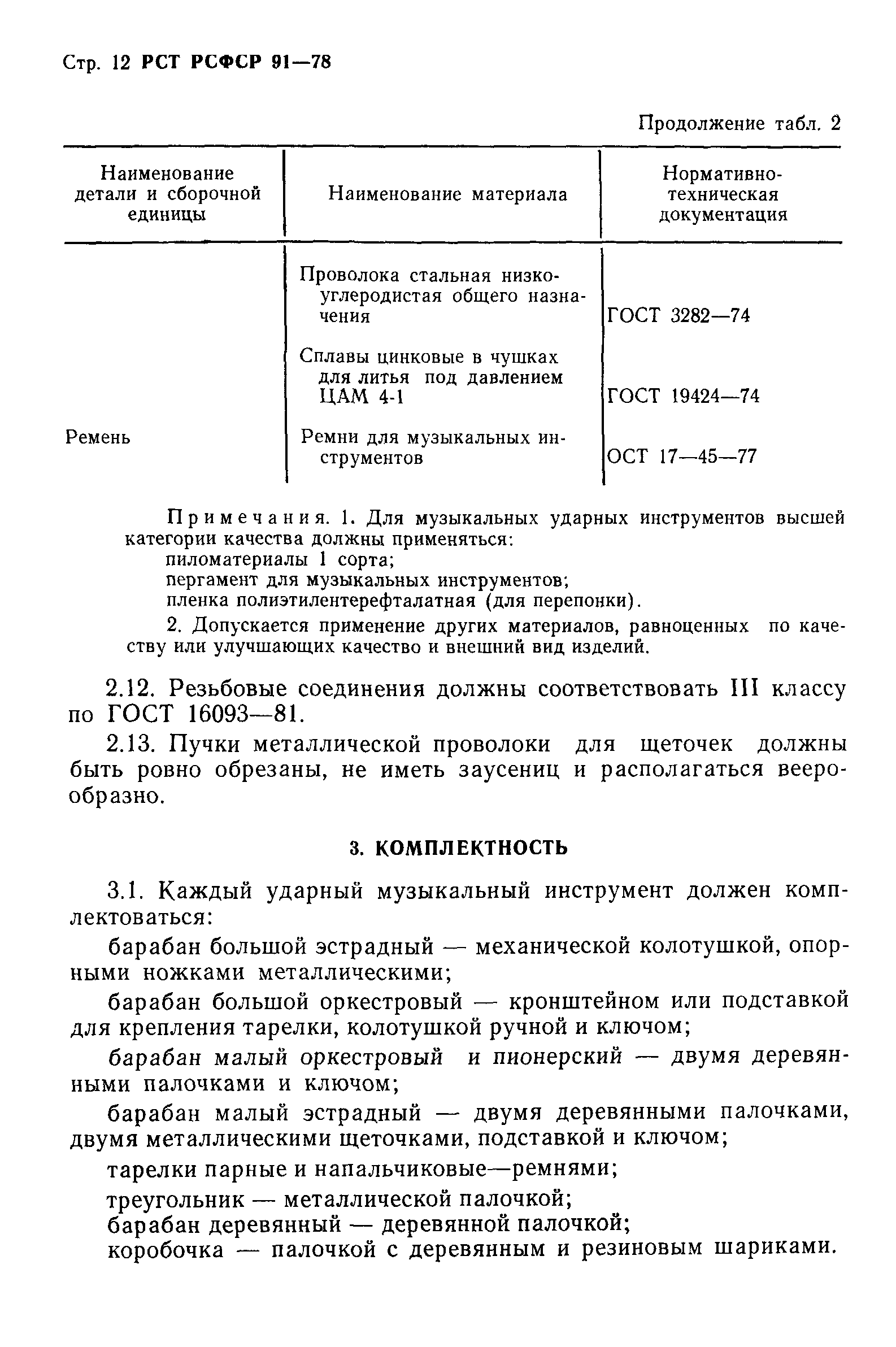 РСТ РСФСР 91-78