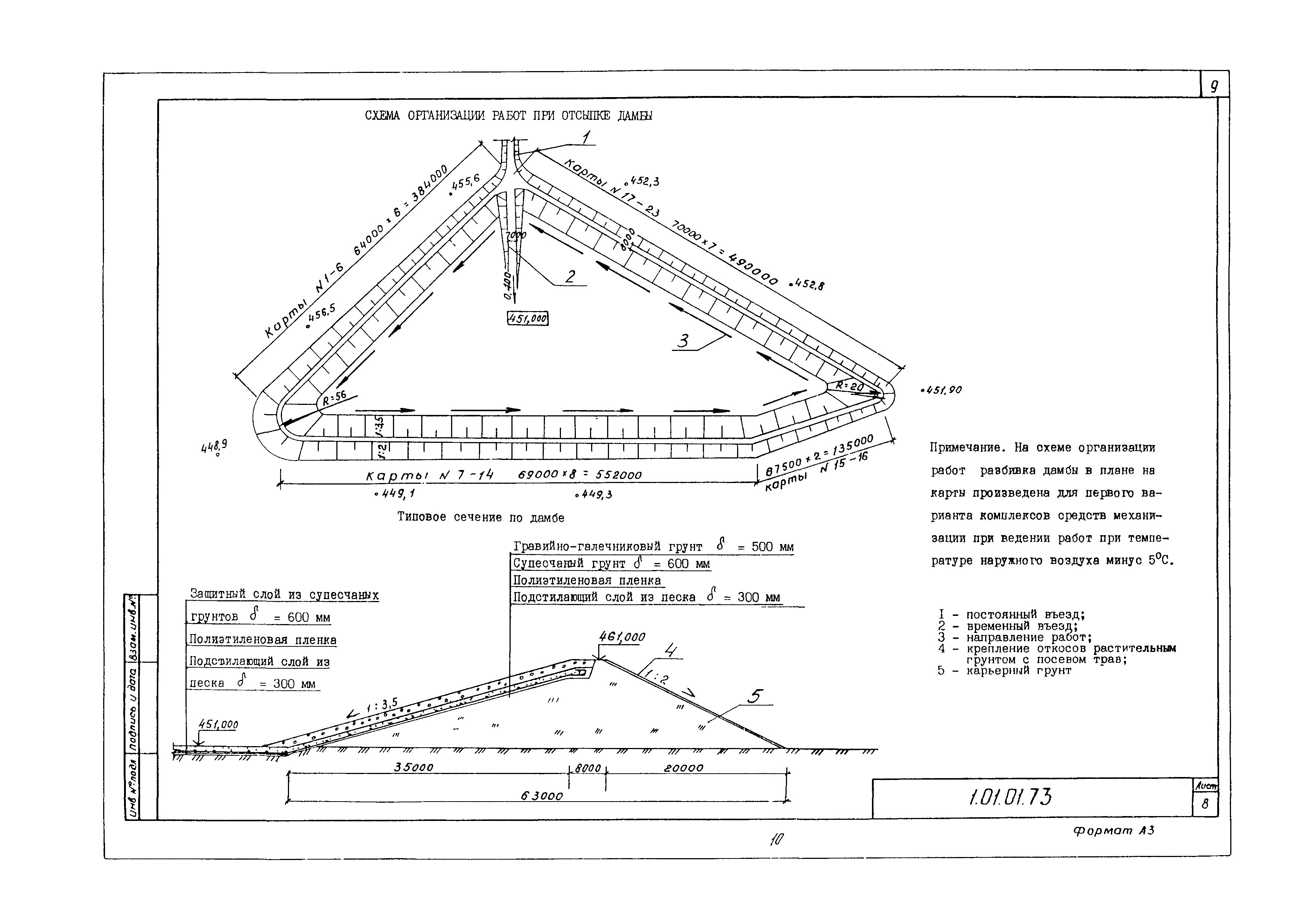 Технологическая карта 1.01.01.73