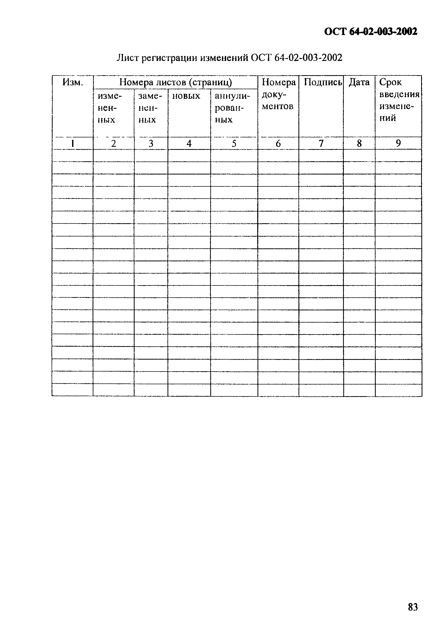 ОСТ 64-02-003-2002