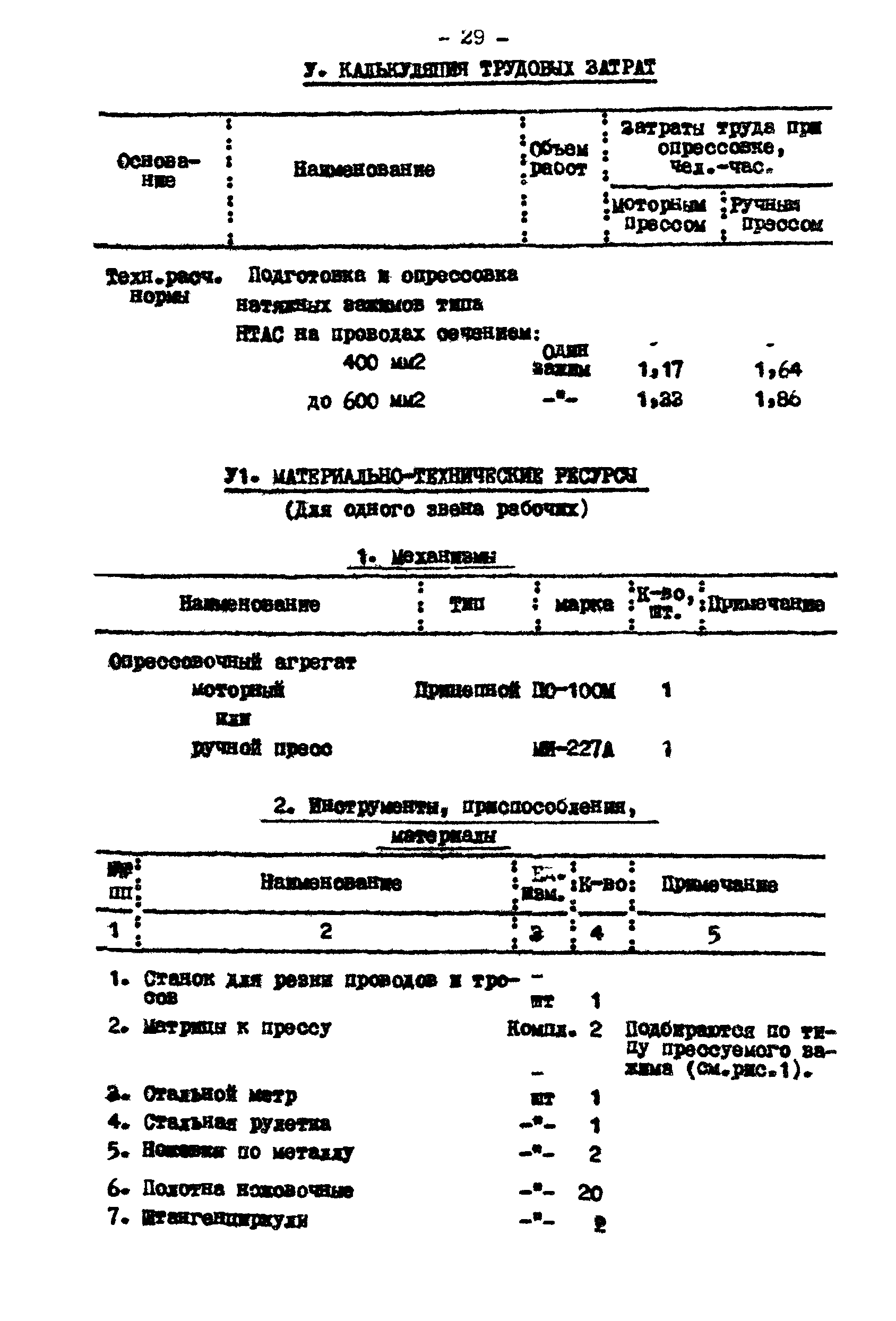 Технологическая карта К-V-19-3