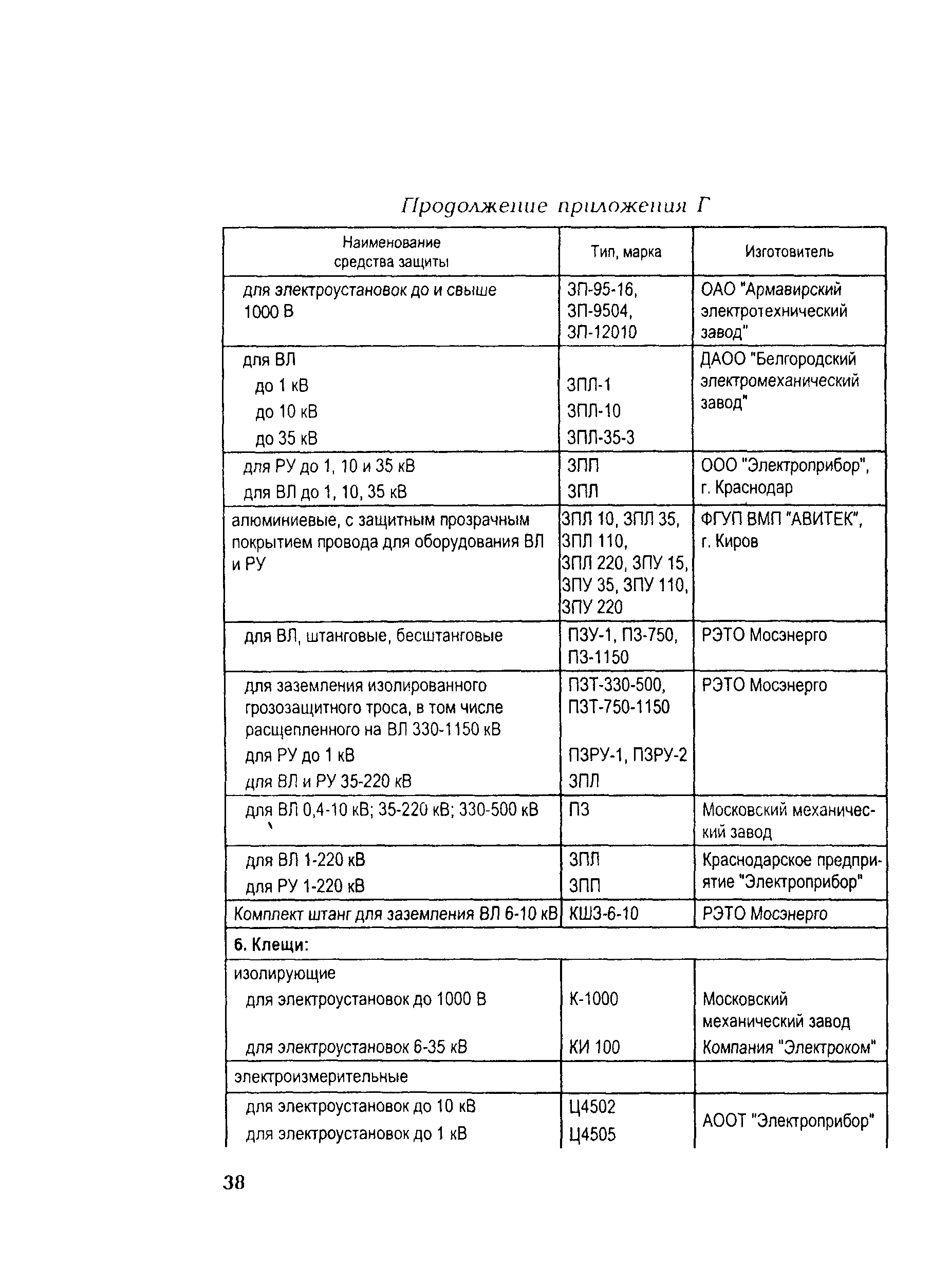 РД 153-34.0-03.107-2001