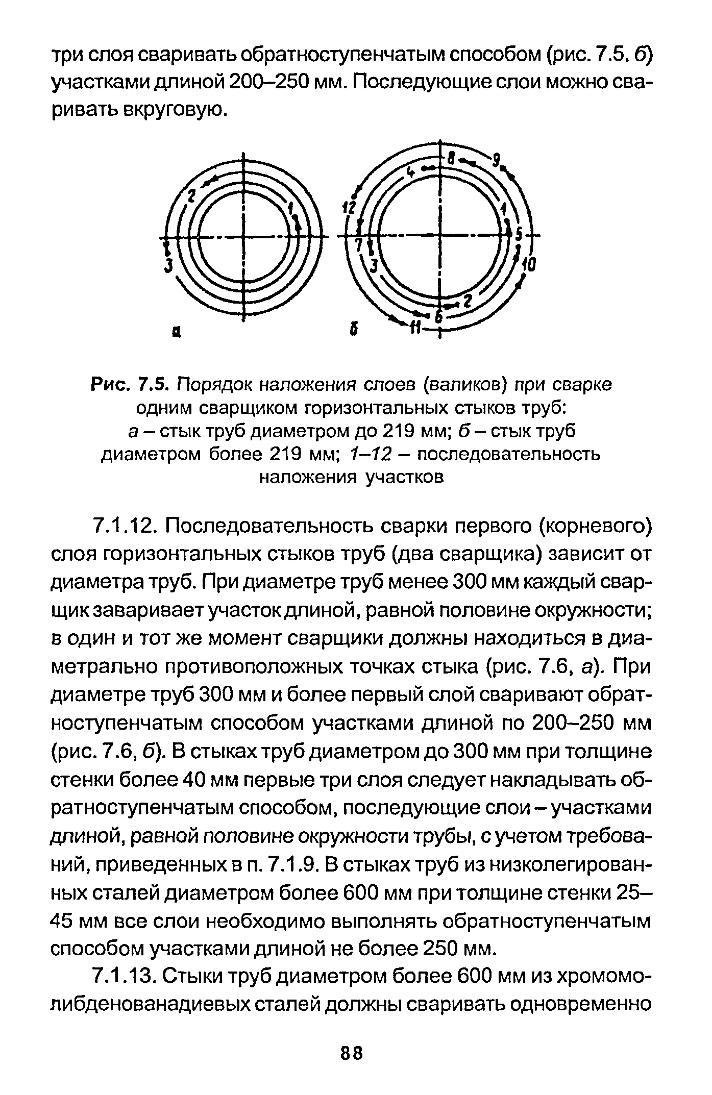 порядок наложения слоев при сварке труб