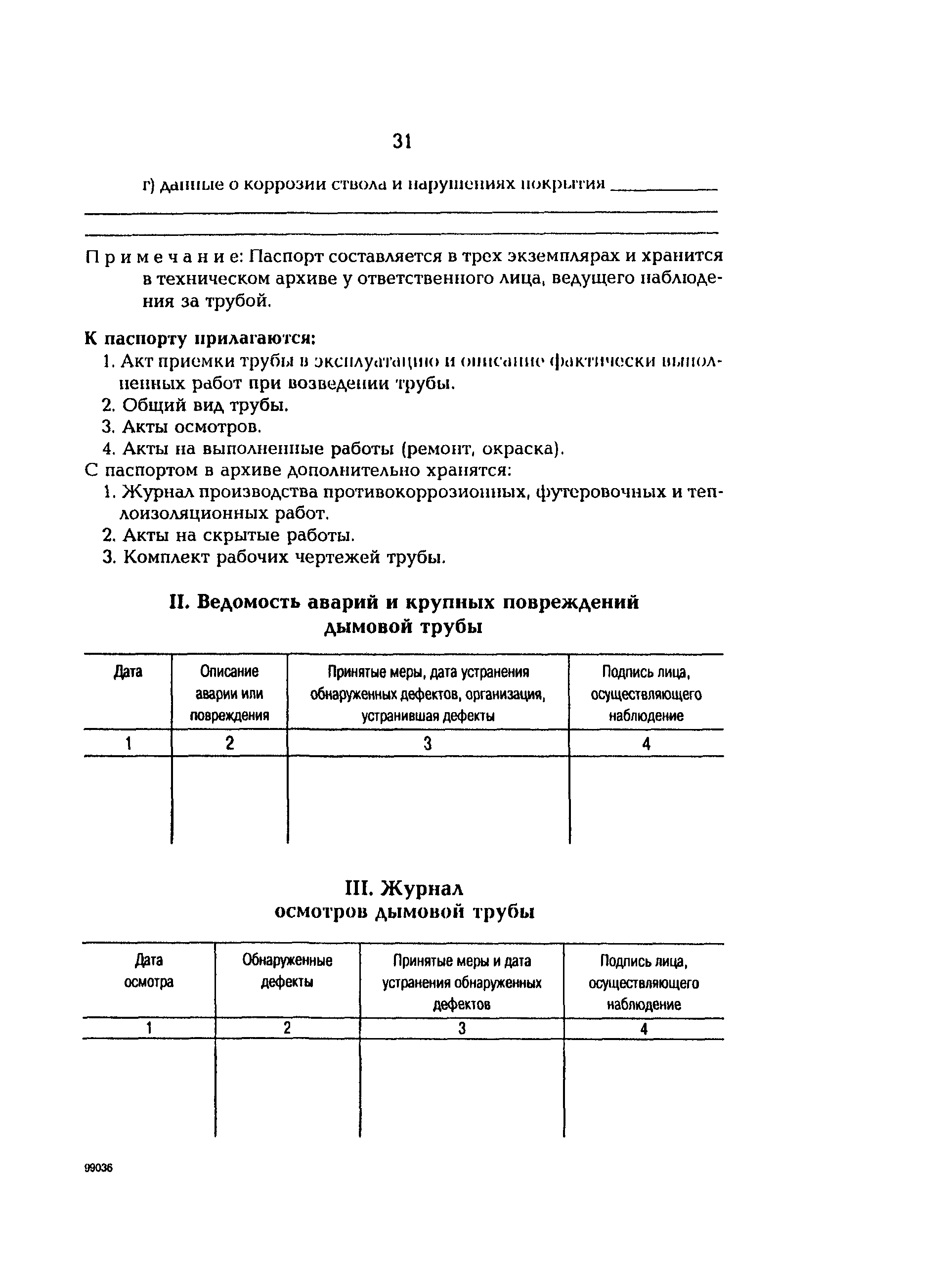 Образец акт осмотра дымовой трубы котельной образец