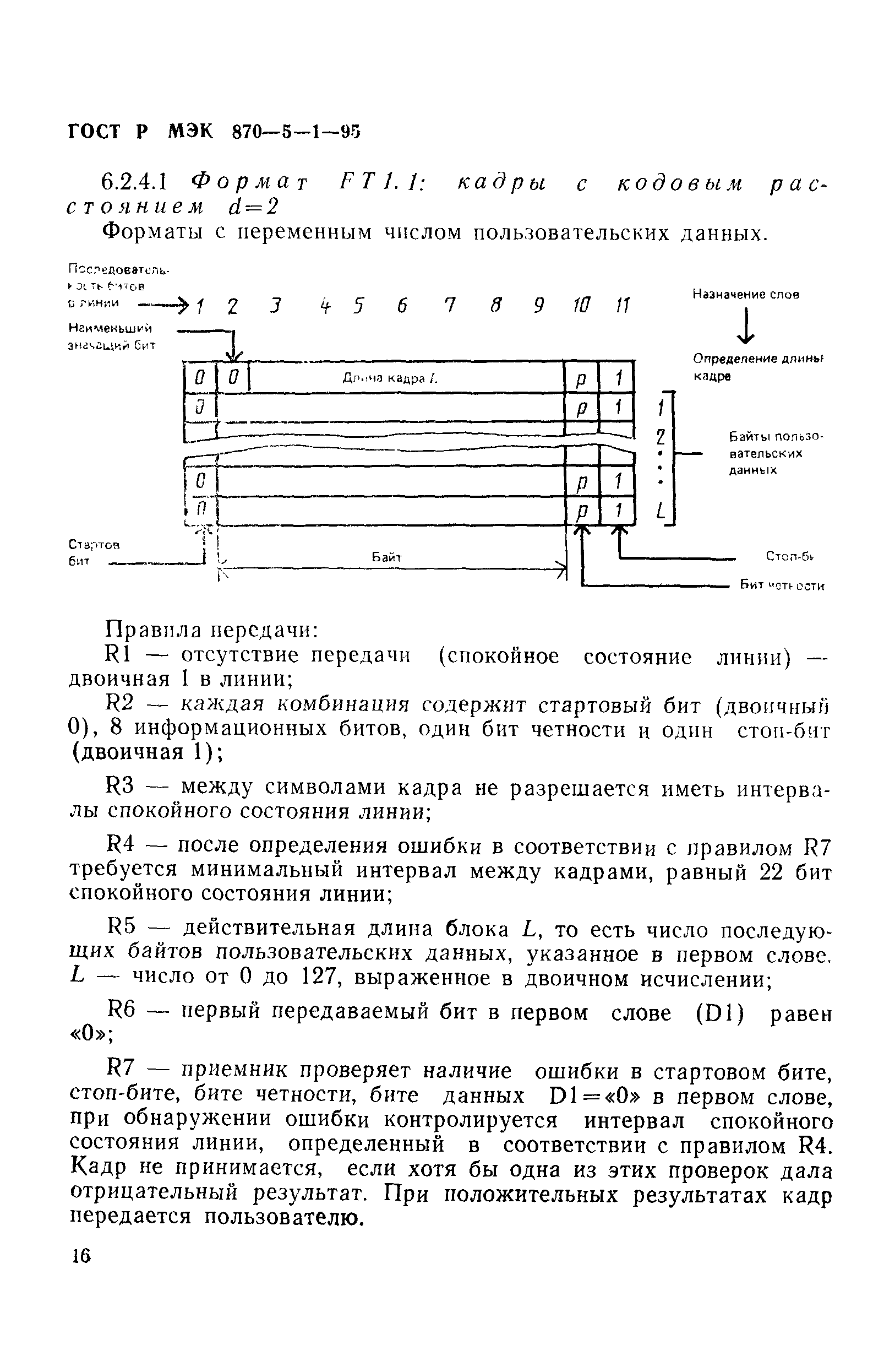 ГОСТ Р МЭК 870-5-1-95