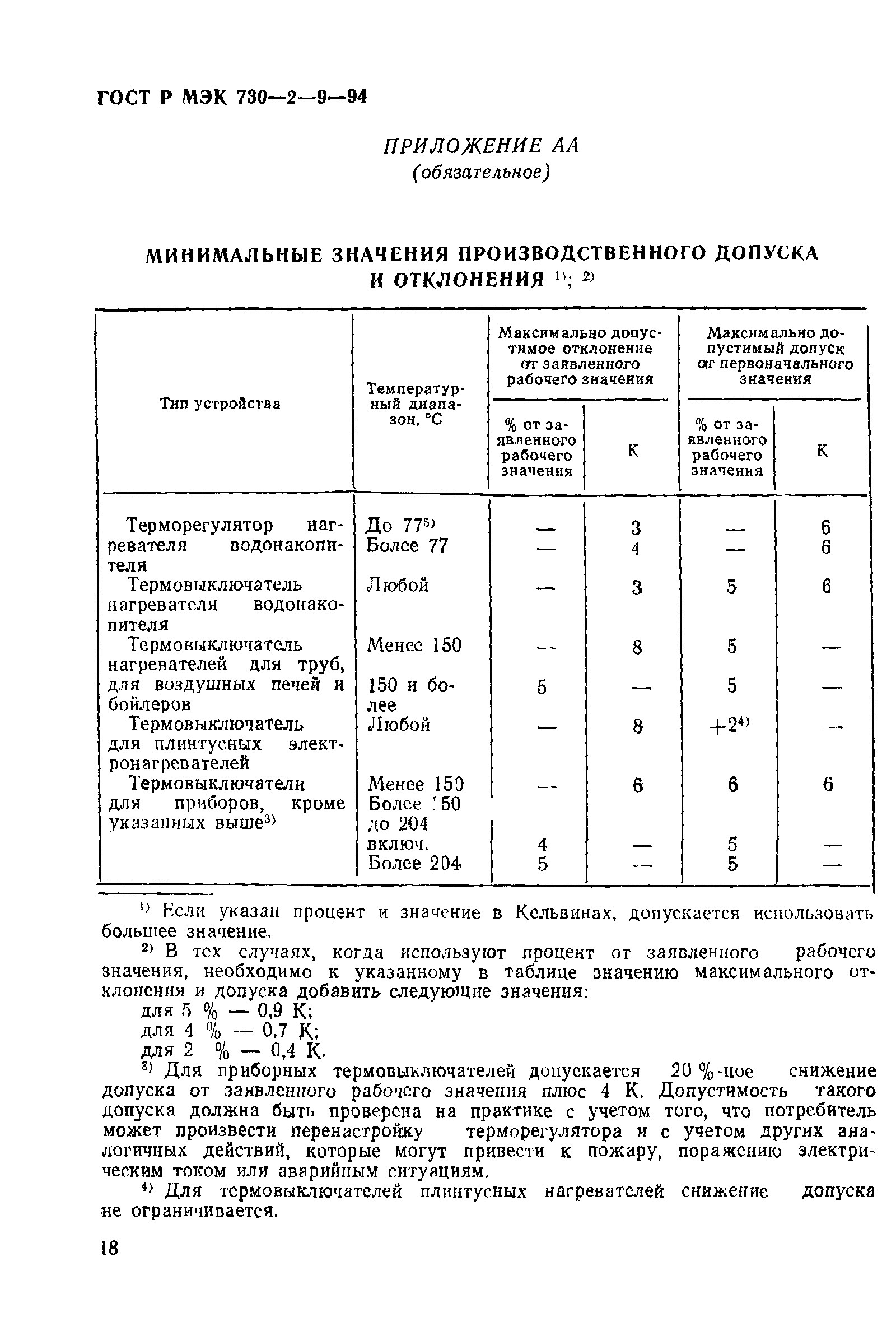 ГОСТ Р МЭК 730-2-9-94