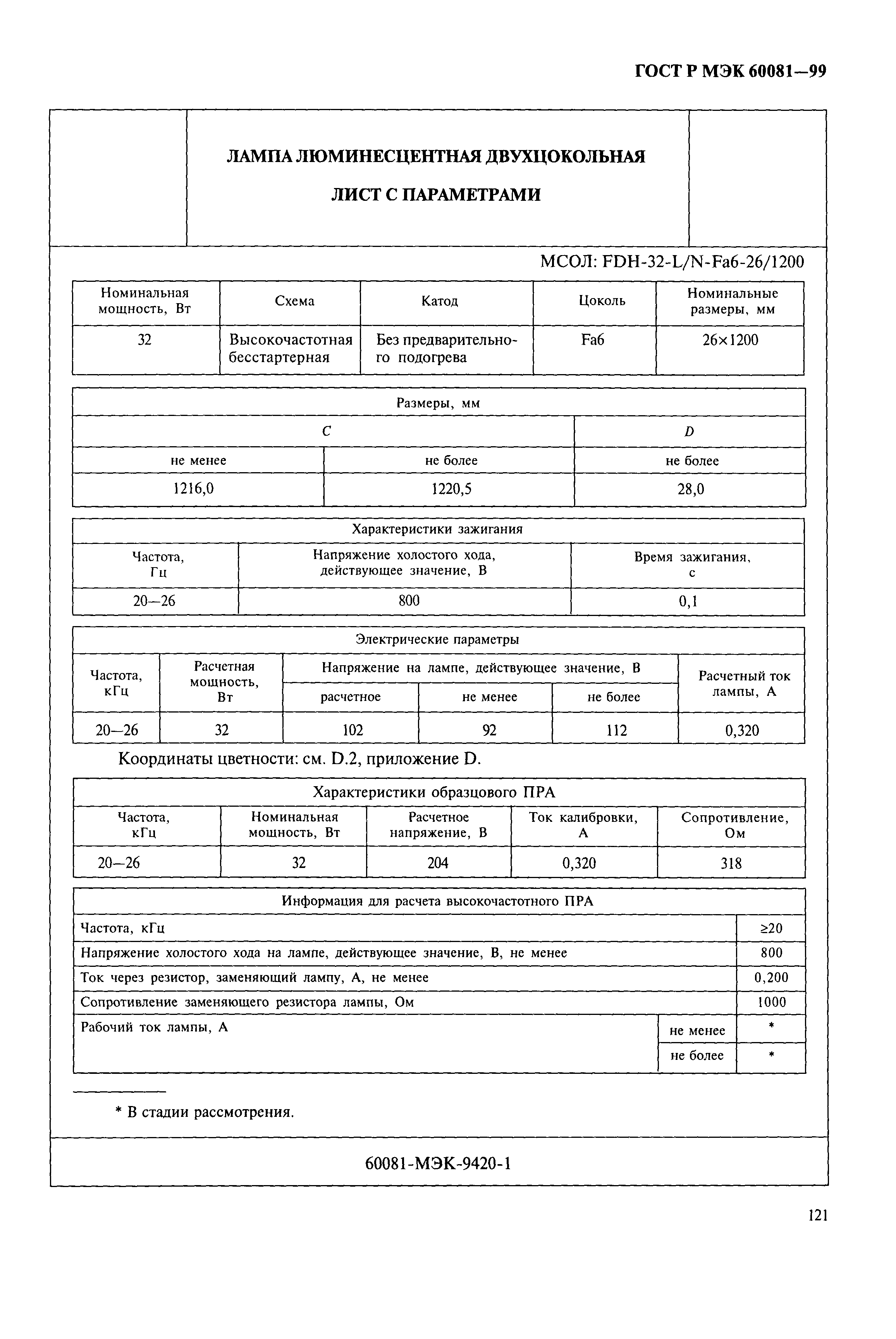 ГОСТ Р МЭК 60081-99