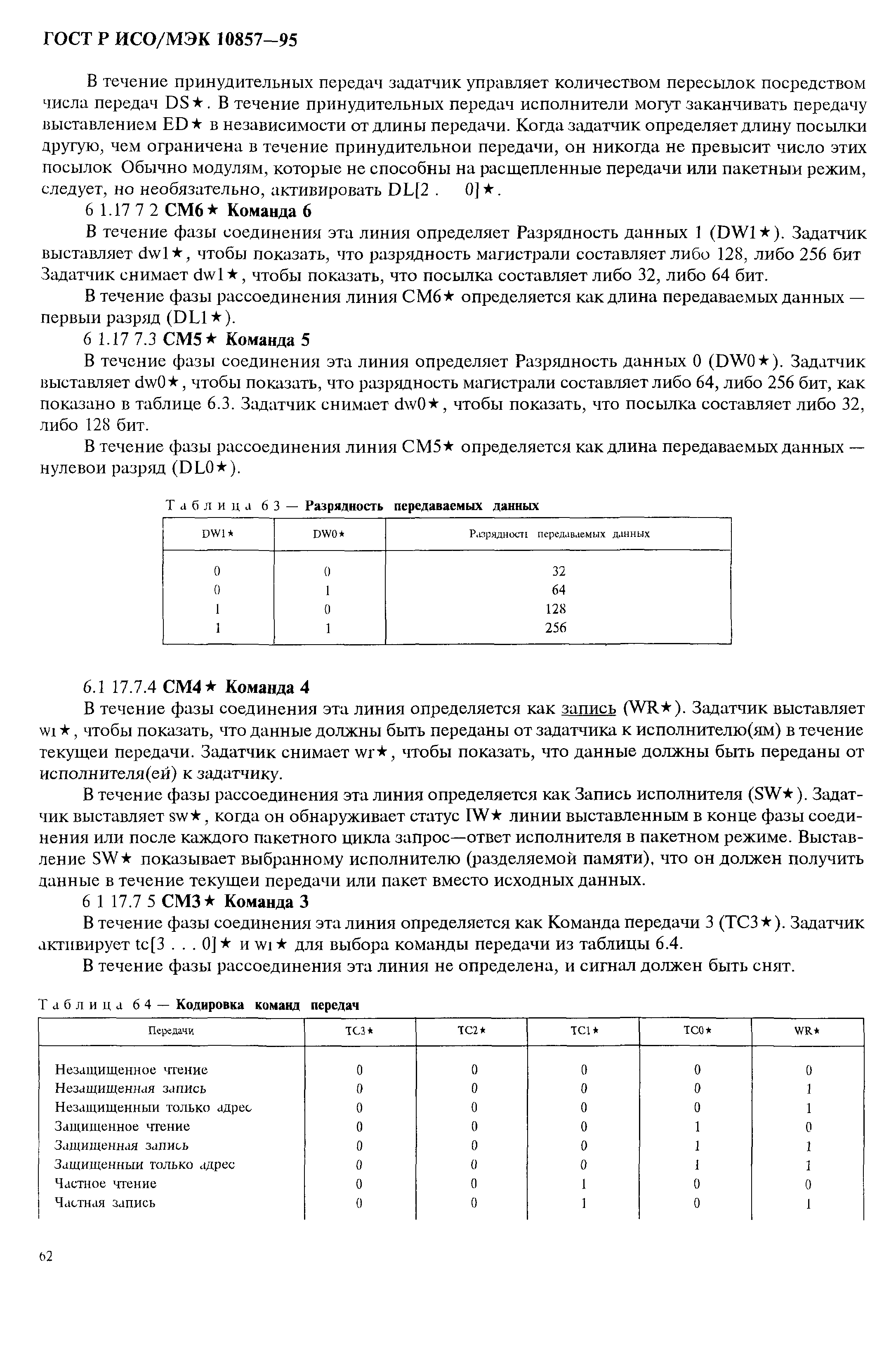 ГОСТ Р ИСО/МЭК 10857-95