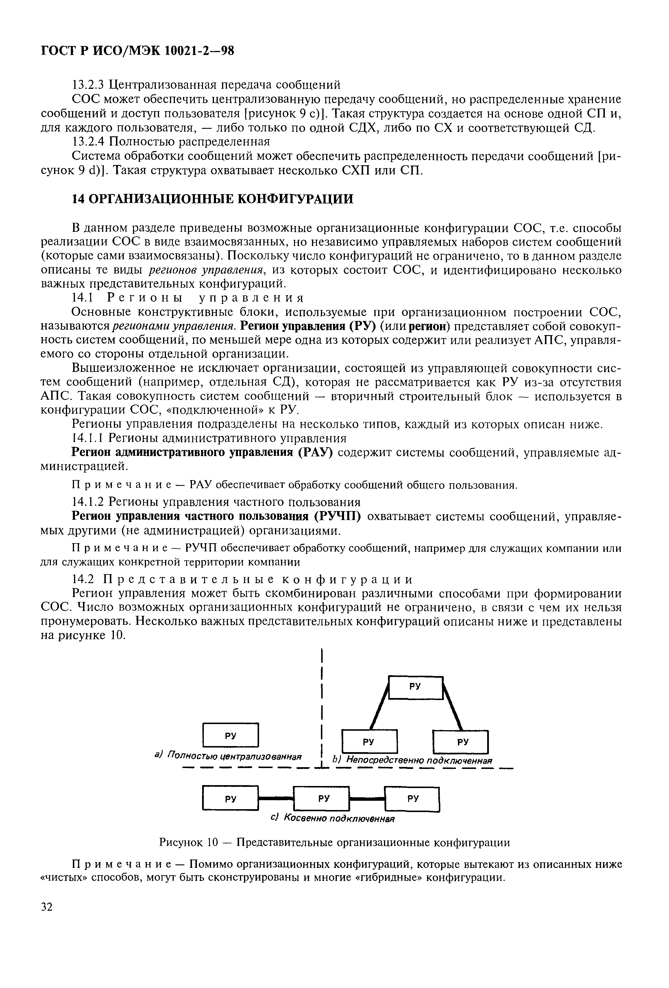 ГОСТ Р ИСО/МЭК 10021-2-98