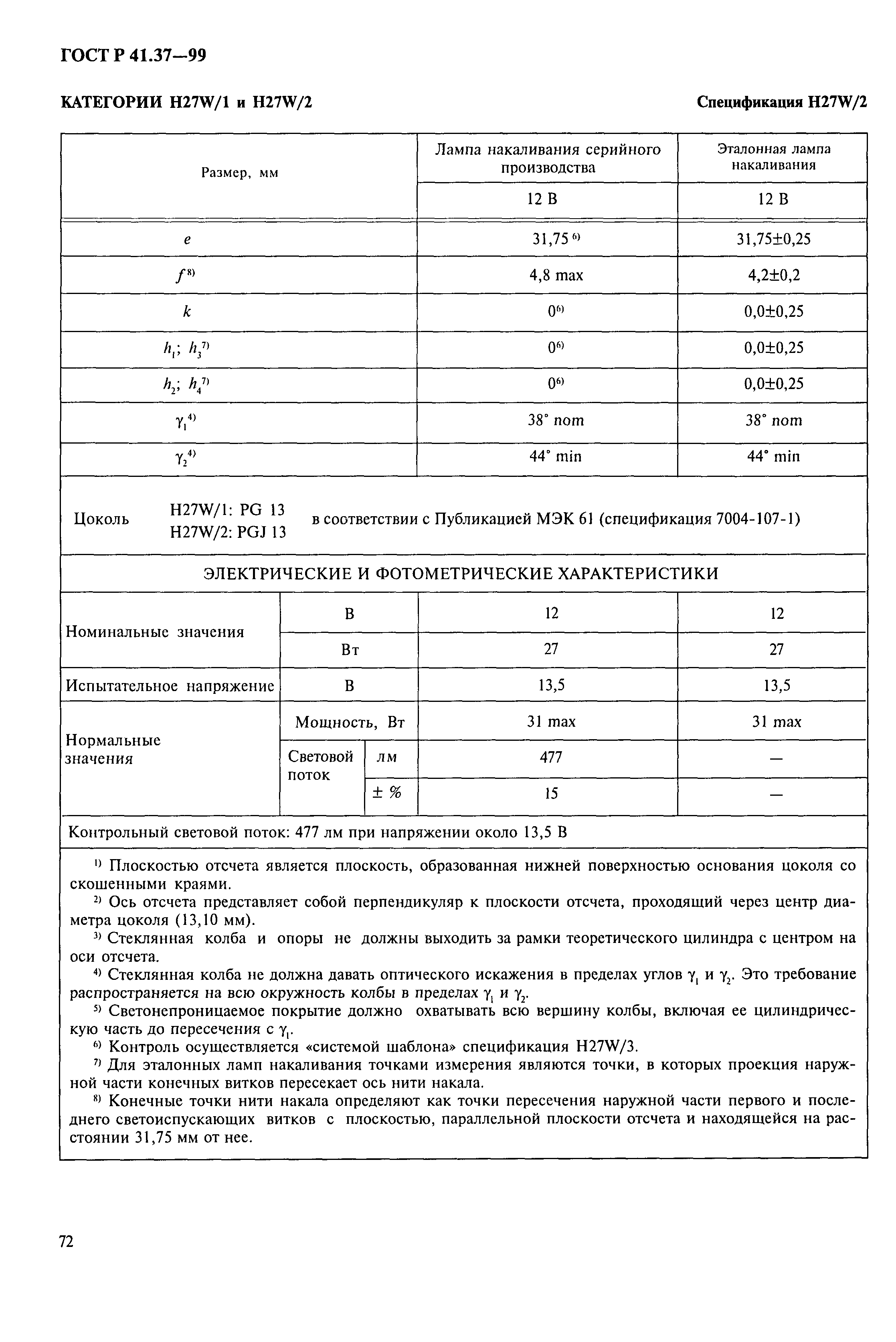 ГОСТ Р 41.37-99