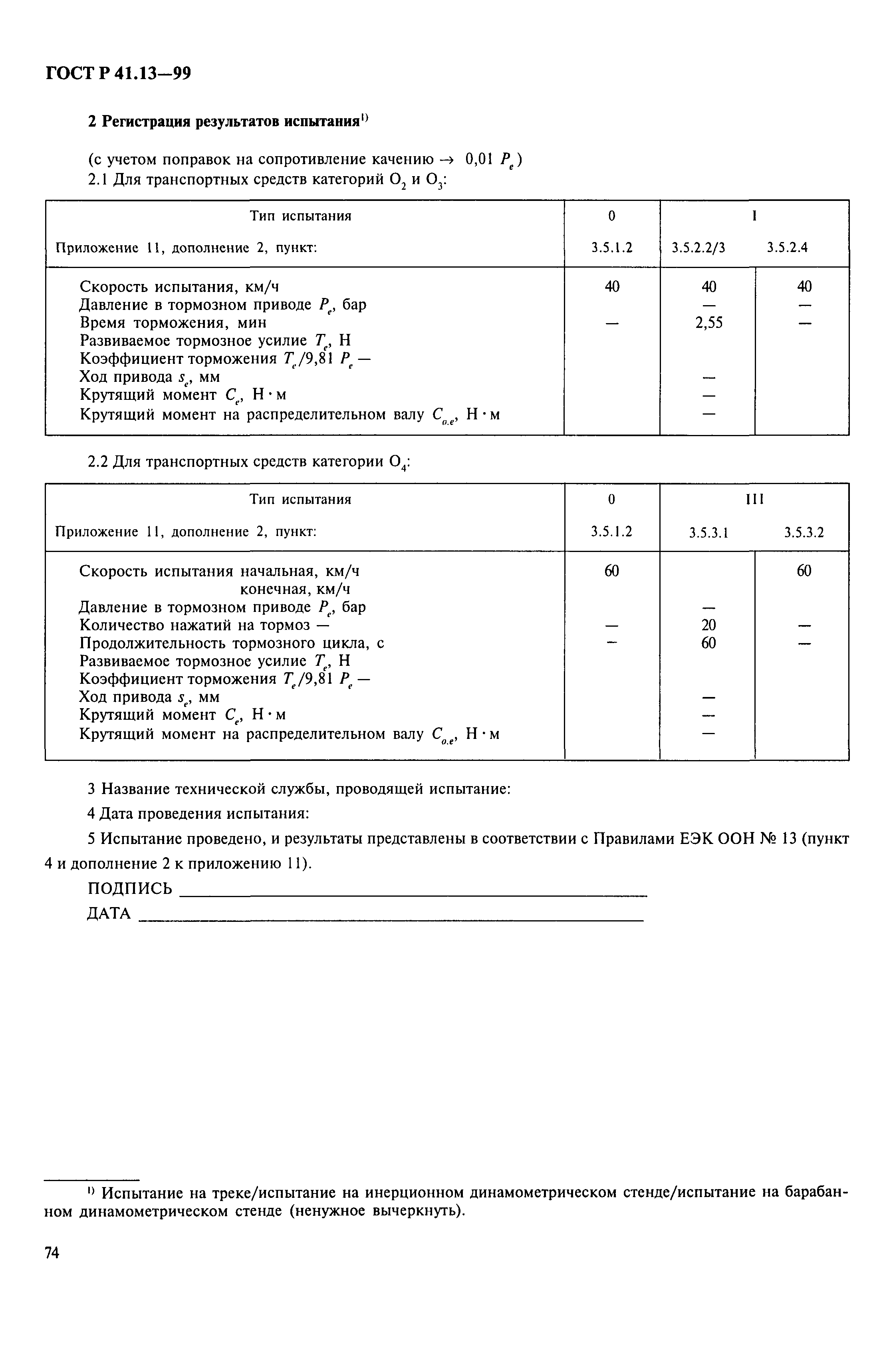 ГОСТ Р 41.13-99