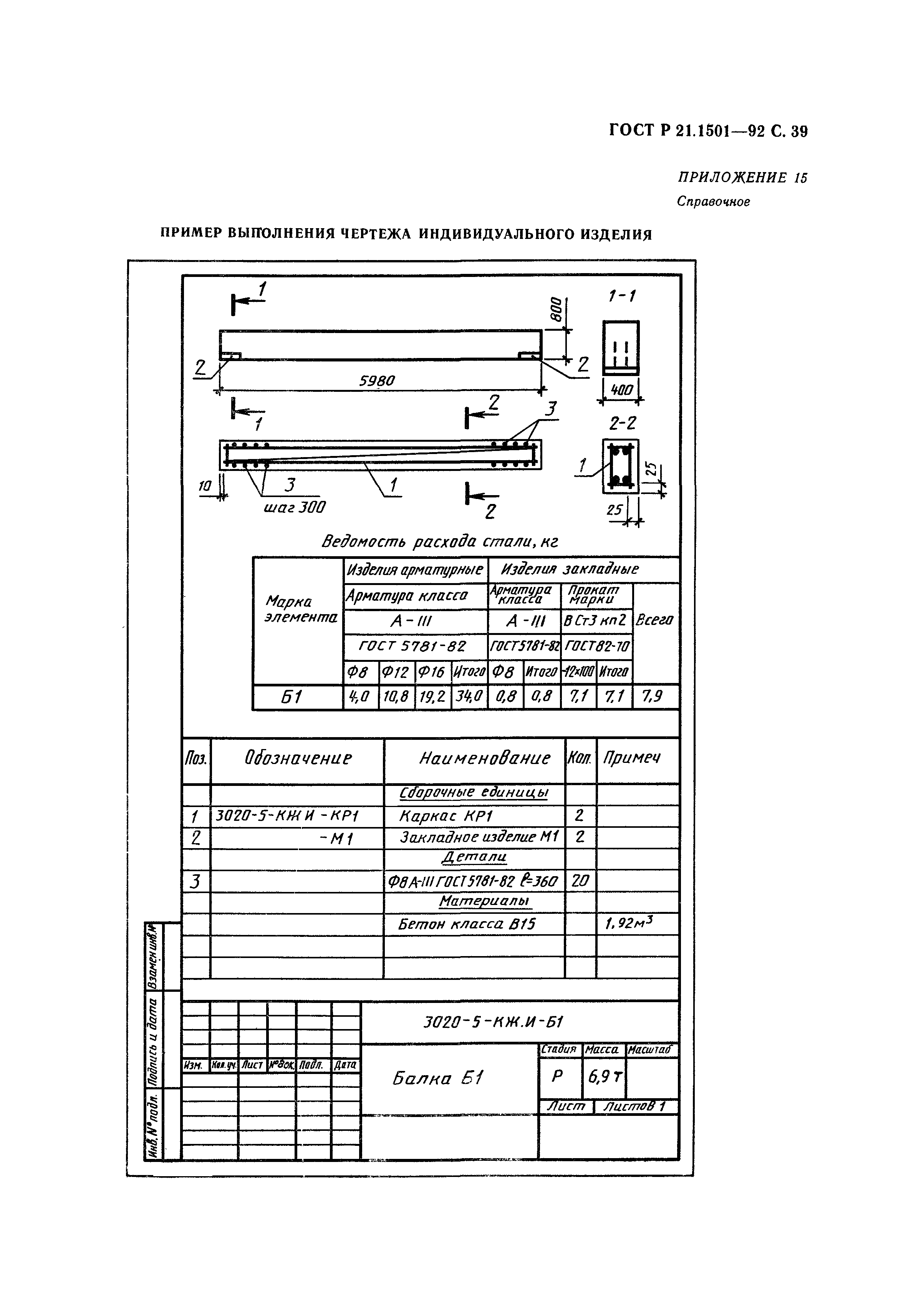 ГОСТ Р 21.1501-92