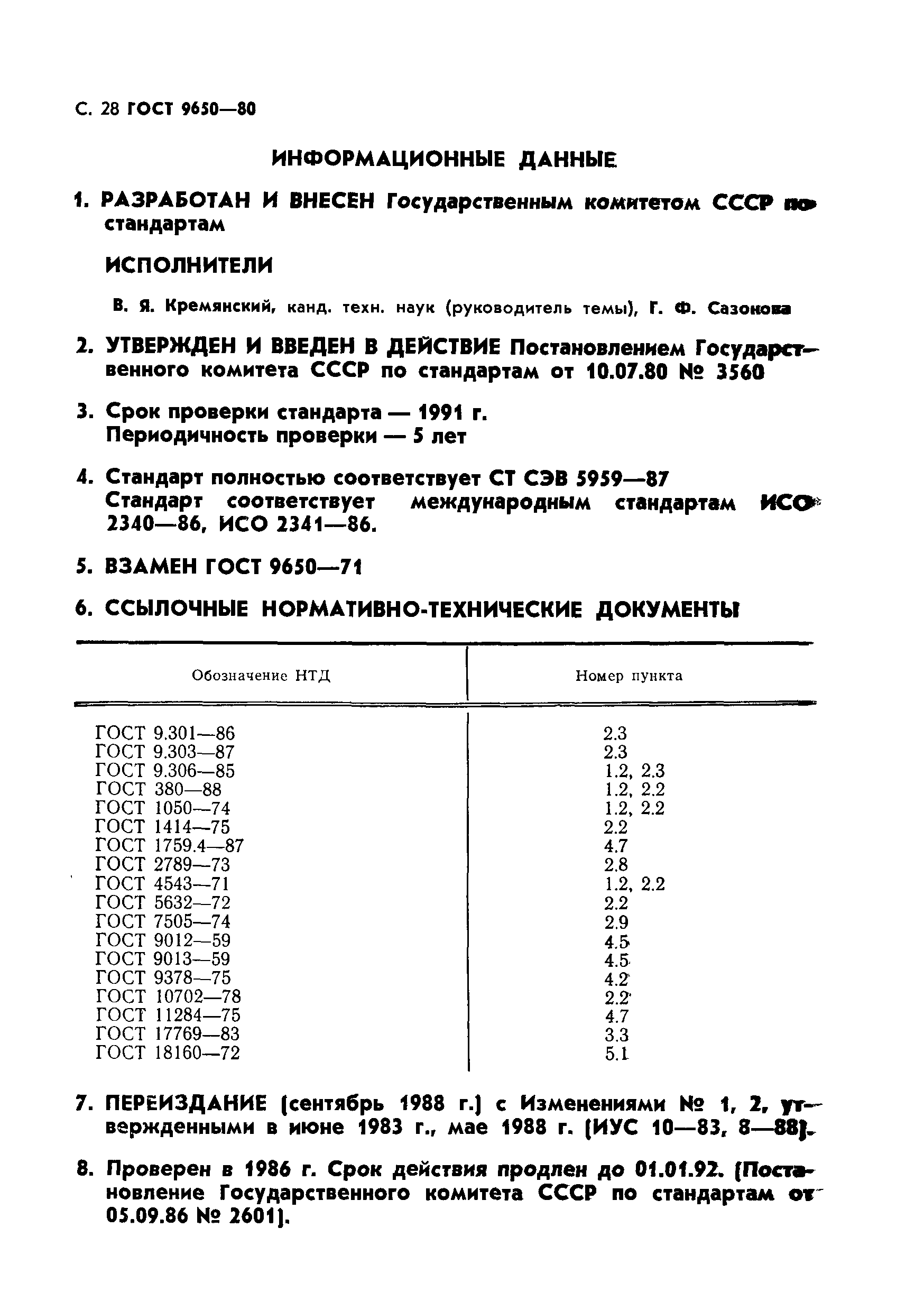 ГОСТ 9650-80