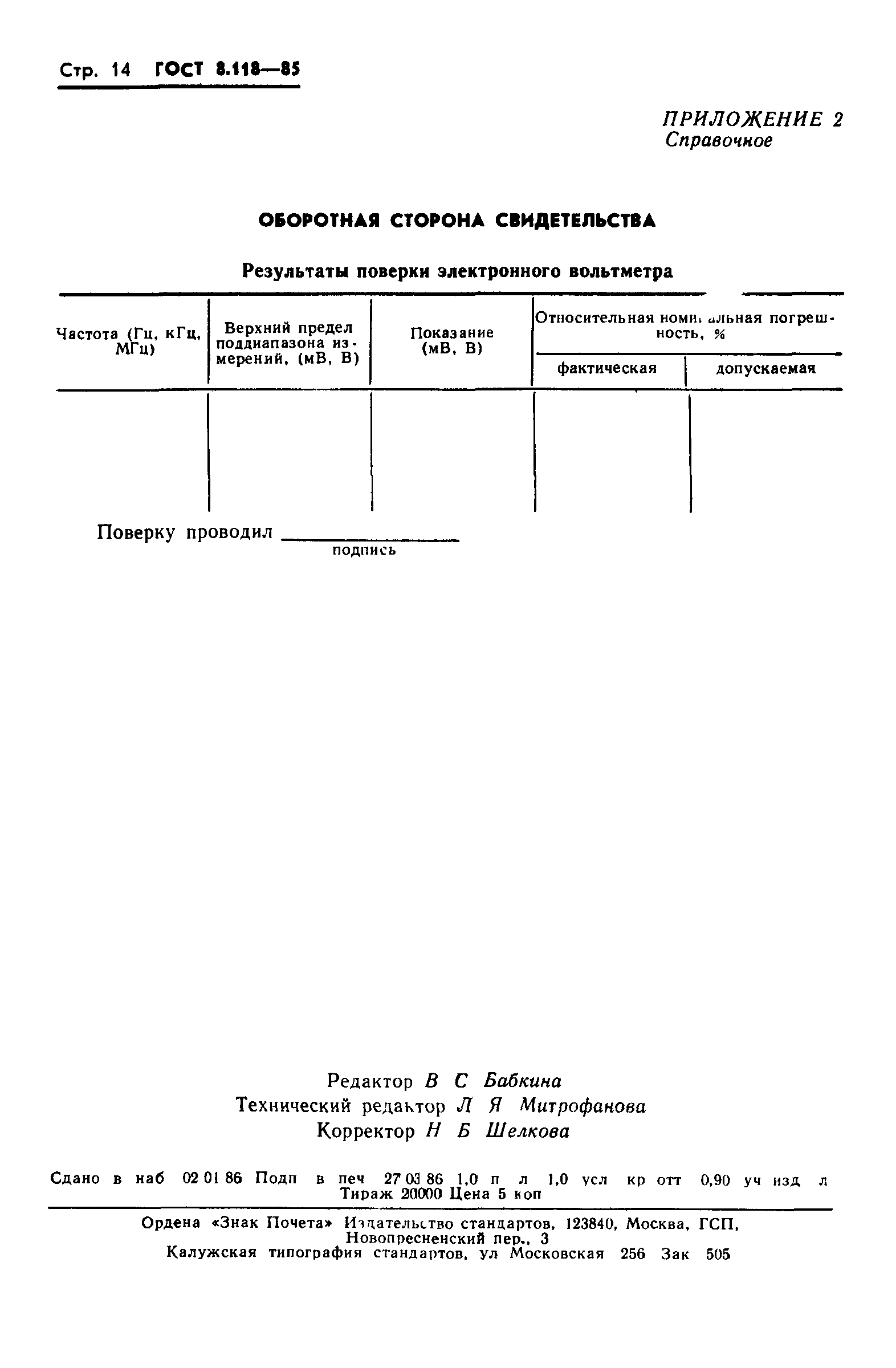 ГОСТ 8.118-85