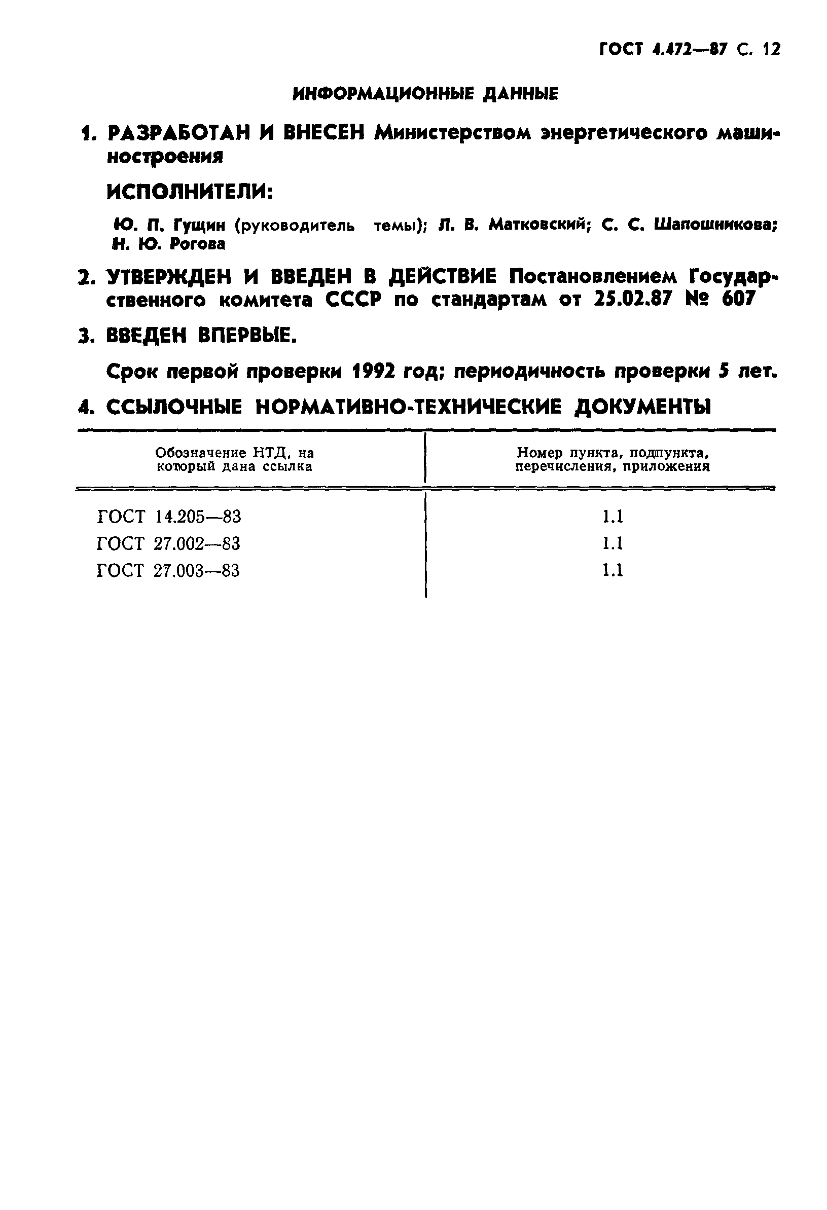 ГОСТ 4.472-87