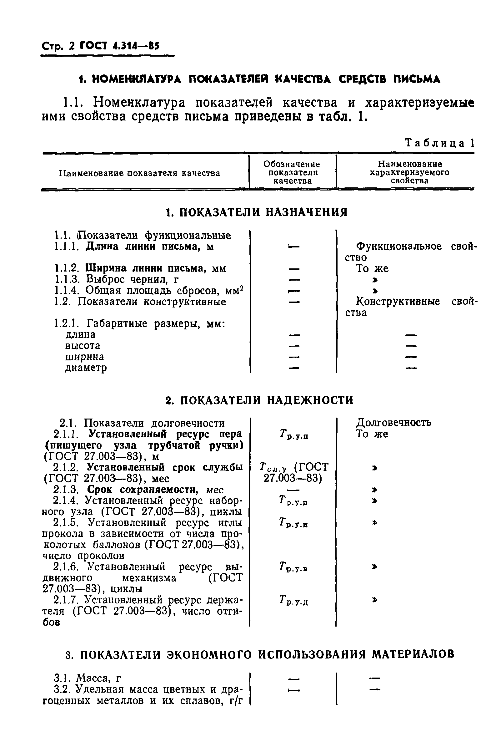 ГОСТ 4.314-85