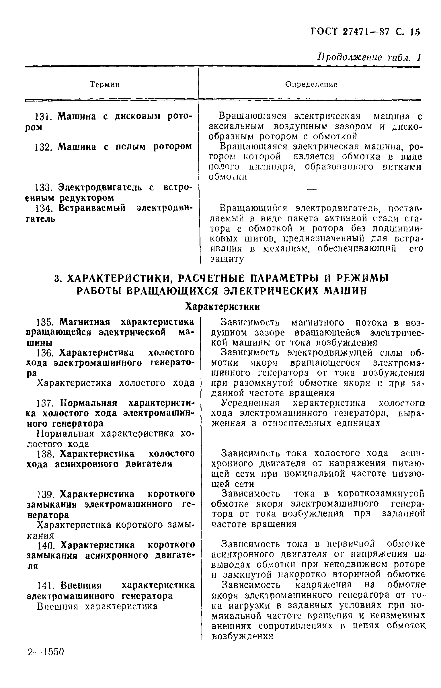 Скачать ГОСТ 27471-87 Машины электрические вращающиеся. Термины и  определения