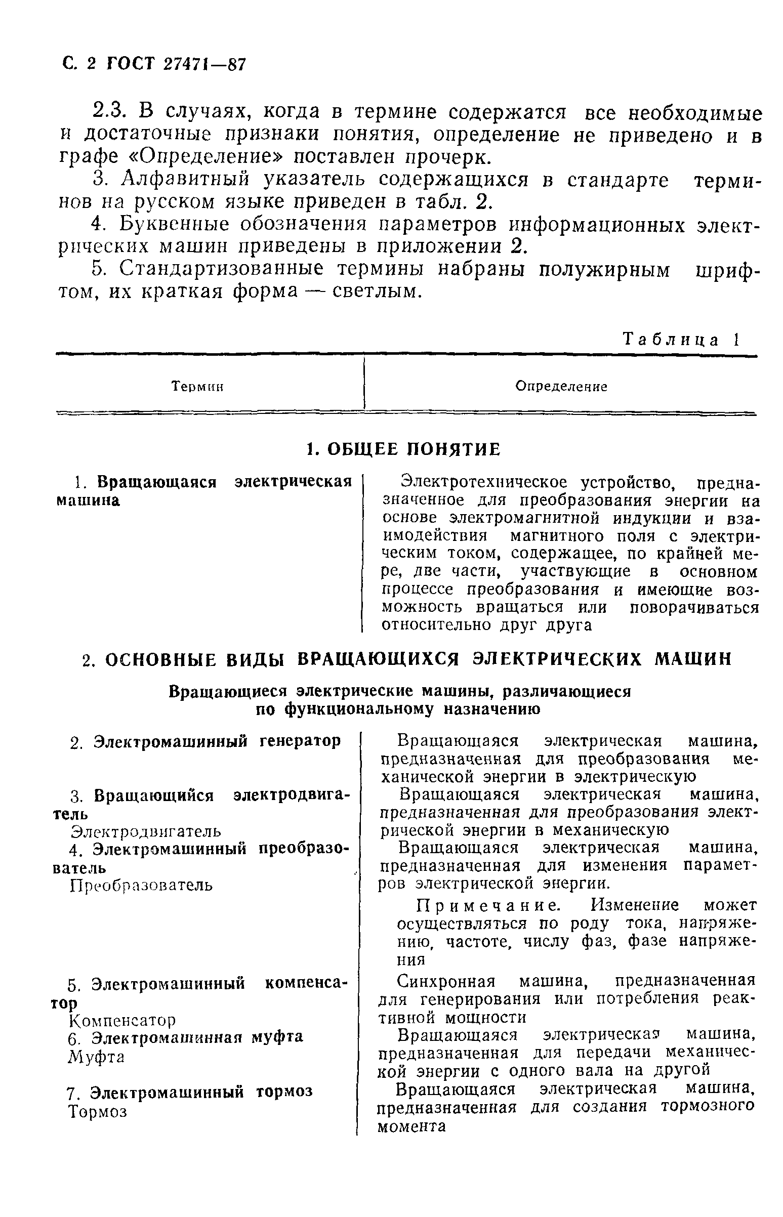 Скачать ГОСТ 27471-87 Машины электрические вращающиеся. Термины и  определения