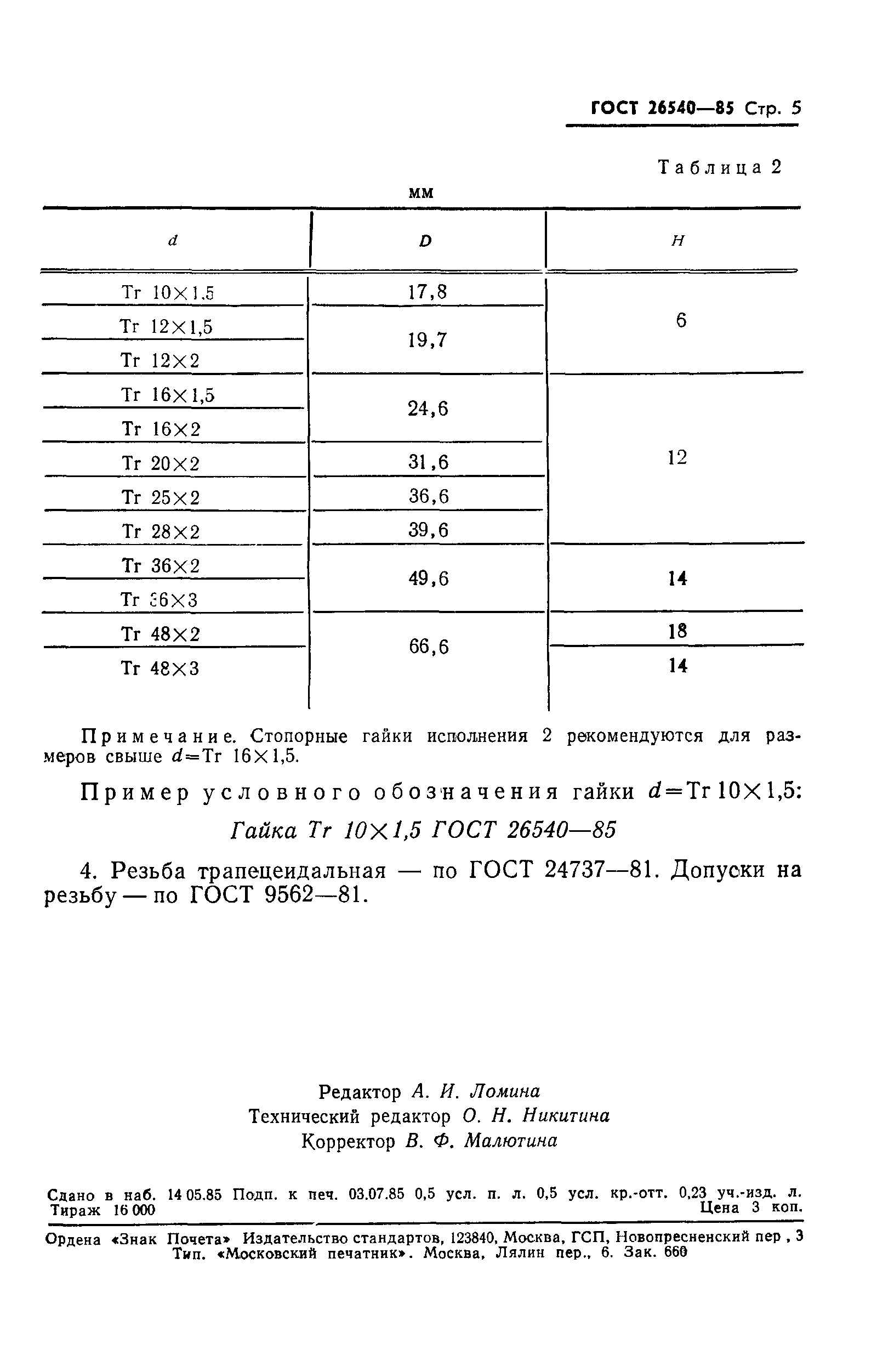ГОСТ 26540-85